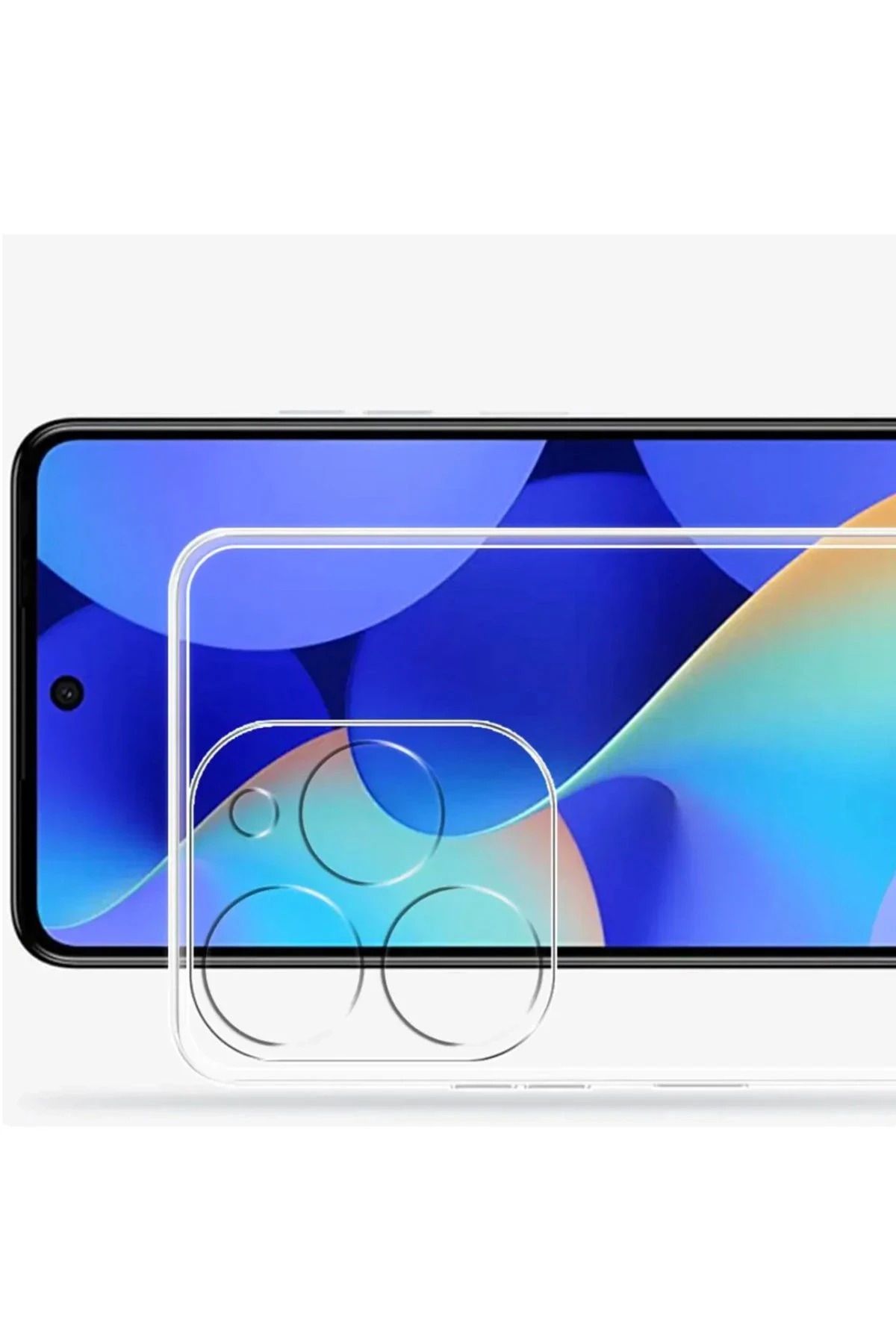NewFace Tecno Spark Go 2024 Kılıf Lüx Şeffaf Silikon SVLRS