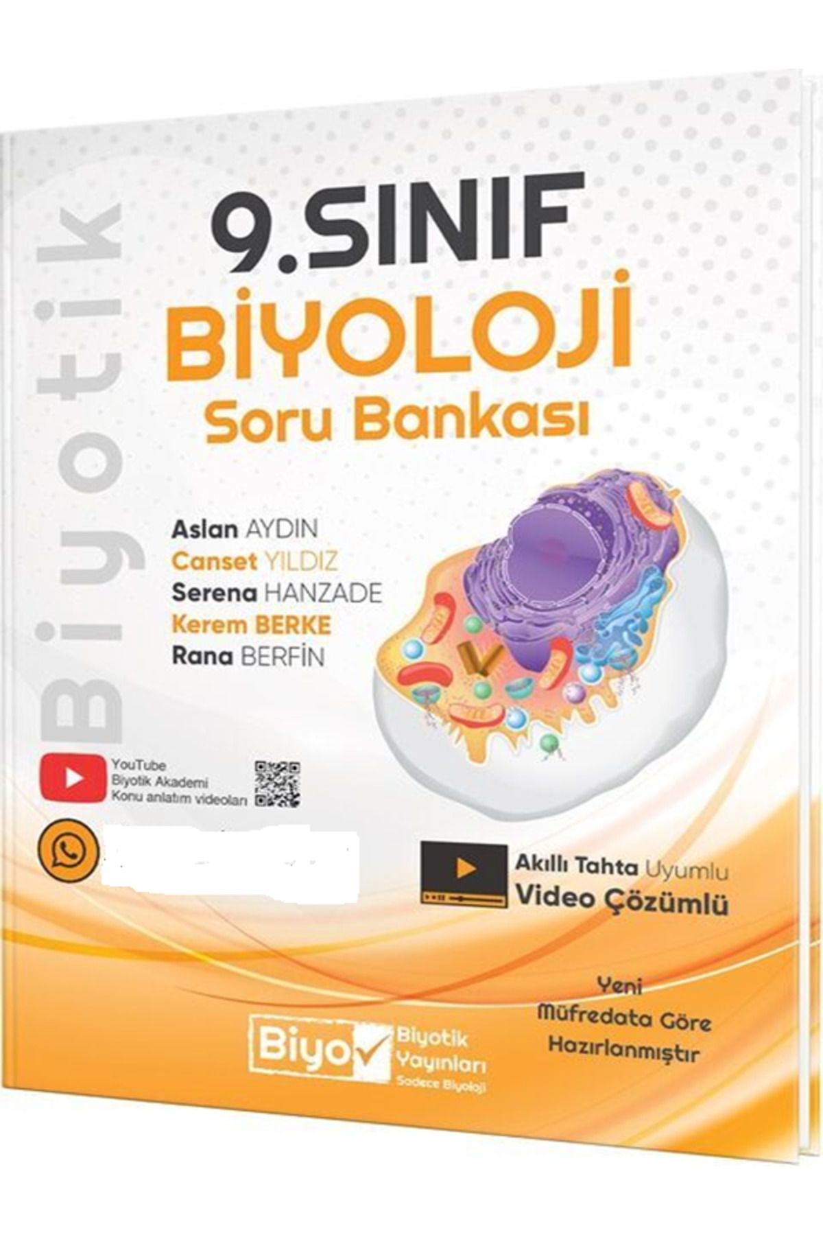 Bi bigelio Biyotik Yayınları 9. Sınıf Biyoloji Soru Bankası