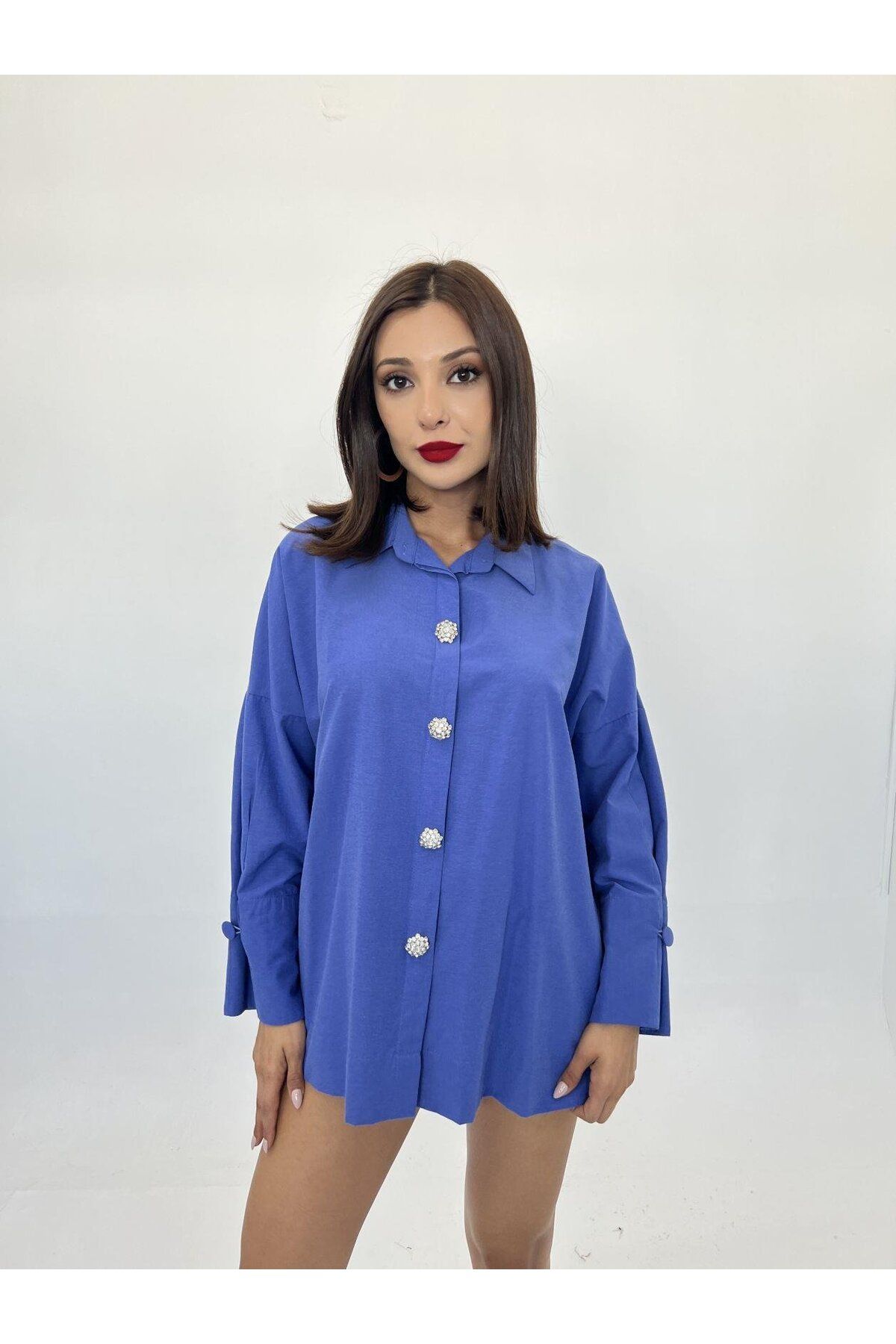ARUZ MODA 5233 GÖMLEK-MOR