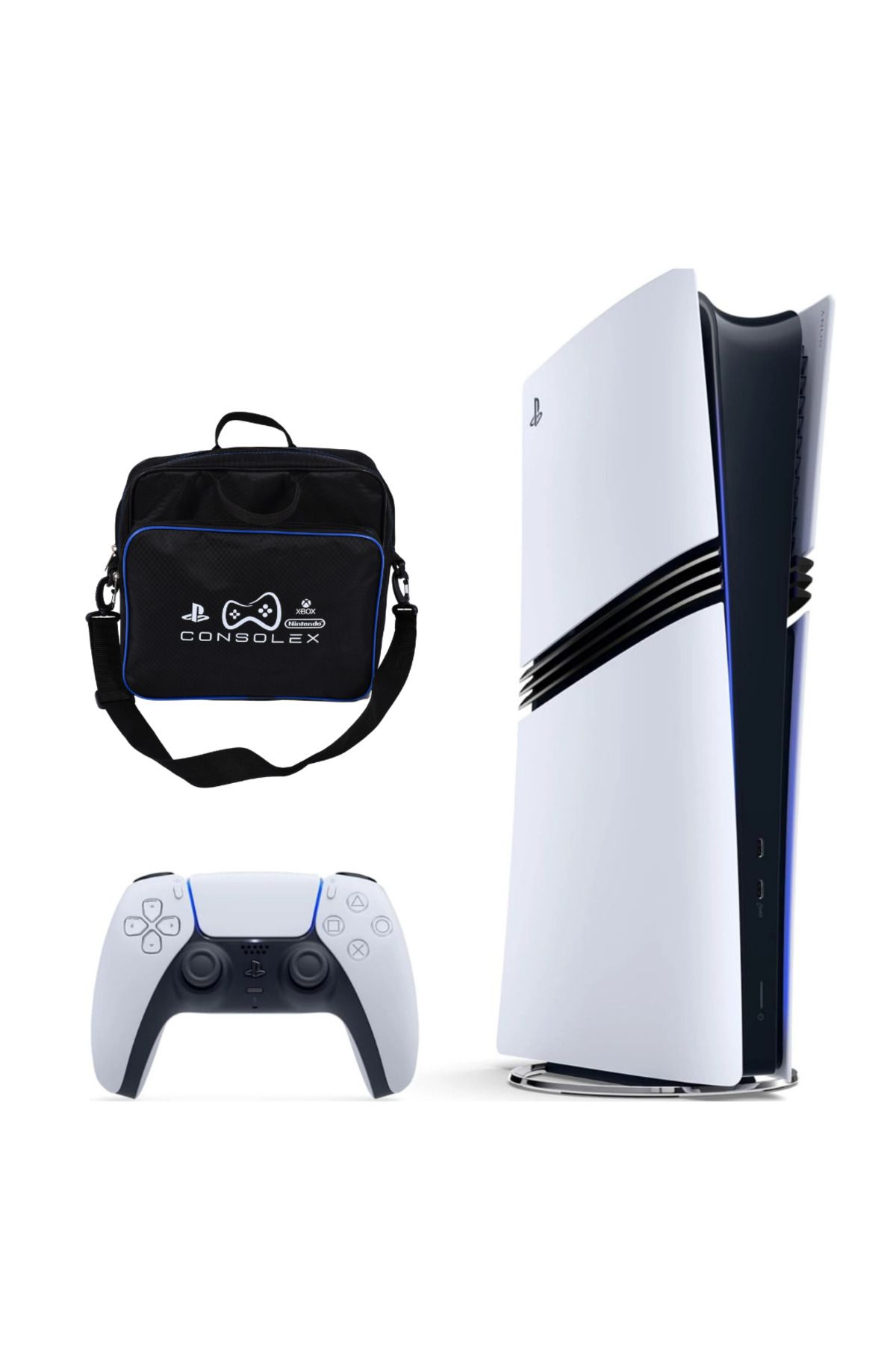 Sony Playstation 5 - Pro 2 TB Oyun Konsolu - Tek Kol (CFI-7021 Avrupa) + ÇANTA
