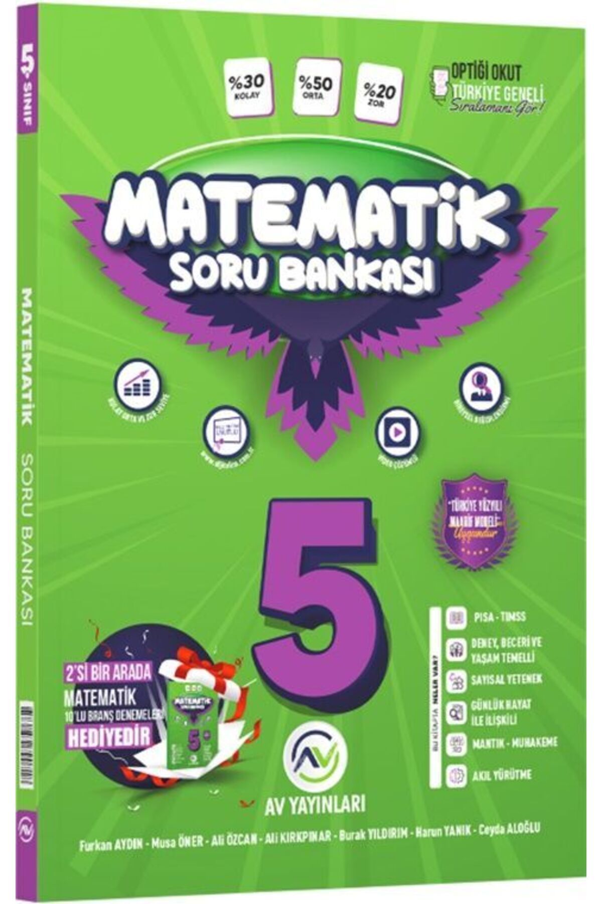 Bi bigelio Av Yayınları 5. Sınıf Matematik Soru Bankası