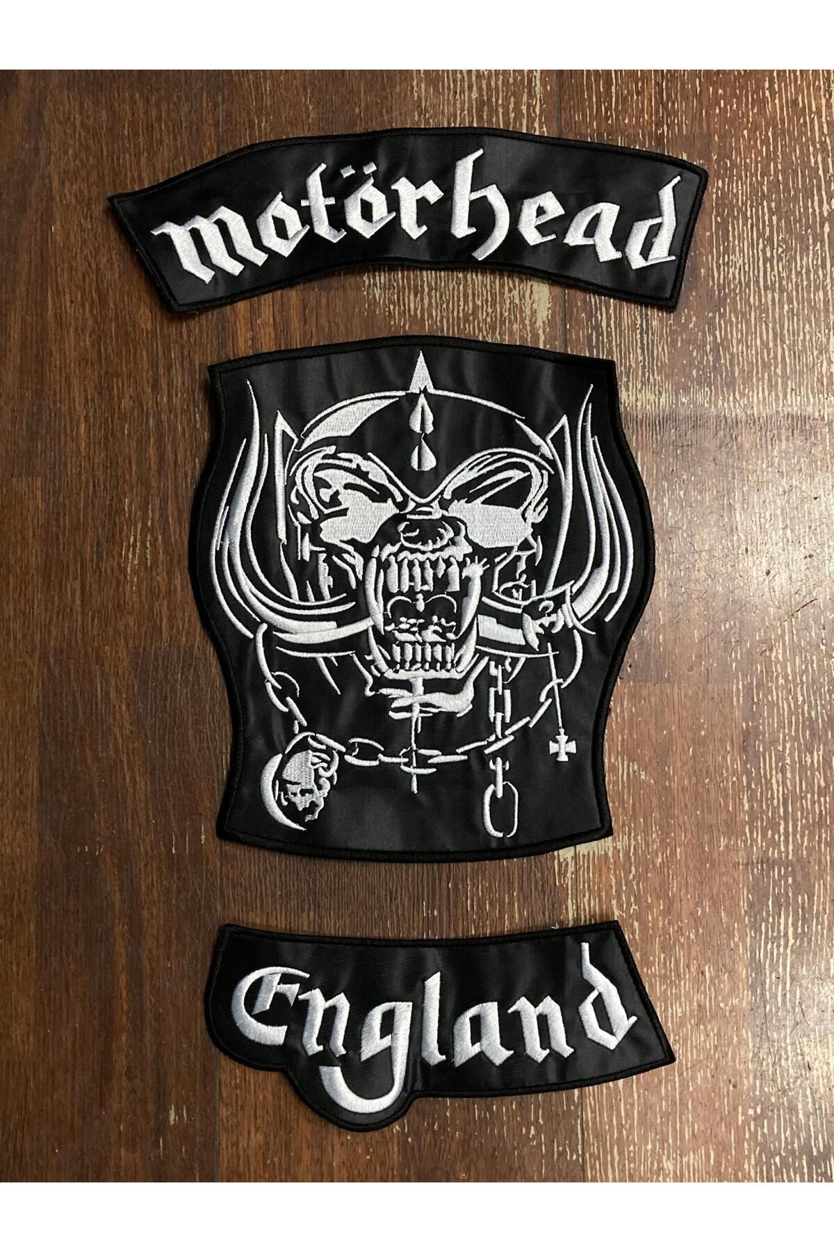 StüdyoÜmitTişört Motorhead Sırt Yaması