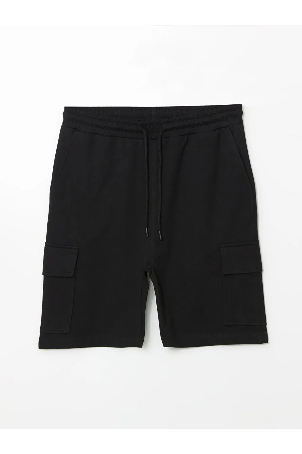 LC Waikiki Siyah Slim Fit Erkek Pijama Alt Şort T T