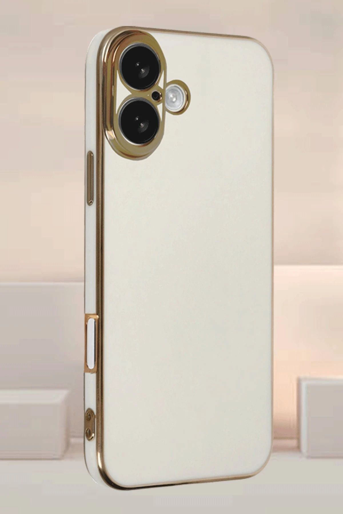 NewFace iPhone 16 Kılıf Volet Silikon - Mor BSTMY