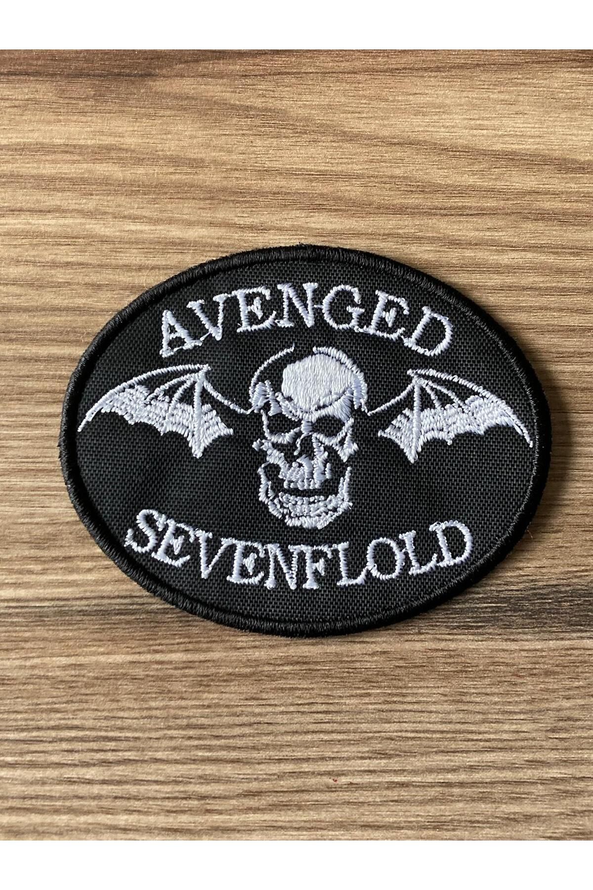 StüdyoÜmitTişört Avenged Sevenfold AX7 Peç,patch,patches,arma ve kot yaması