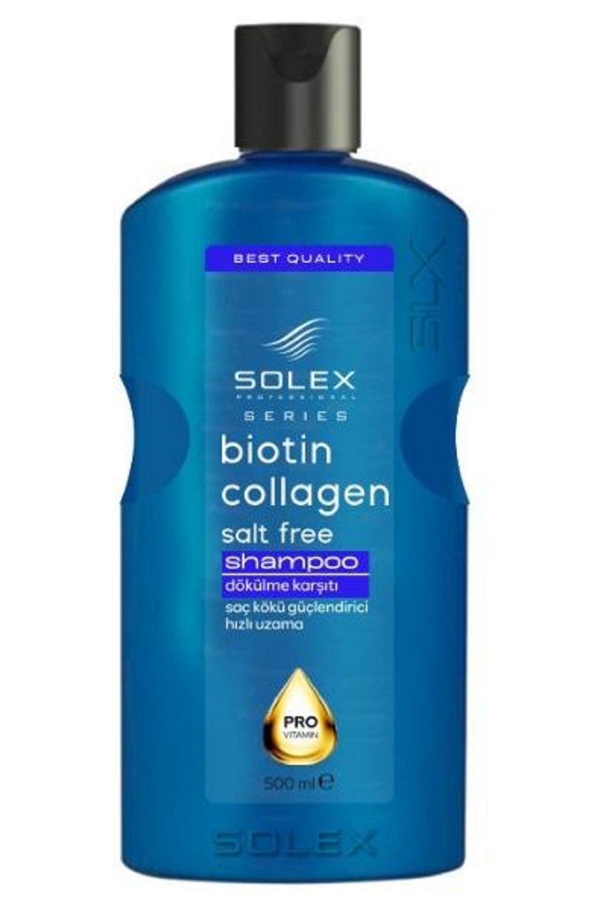 Solex Biotin Collagen Dökülme Karşıtı Tuzsuz Şampuan 500 ML ( Temmuz 2025)