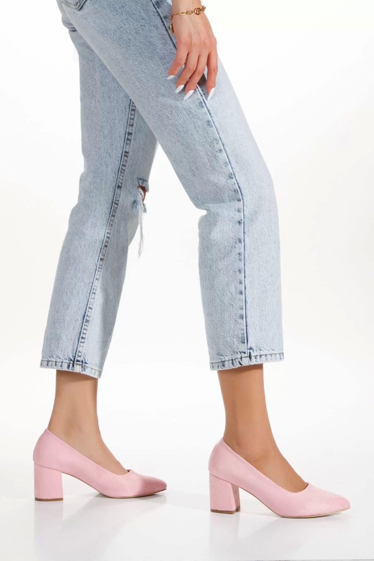 PayBuy Kadın Moda Şık Klasik Kısa Düğün Nişan Gece Abiye Ayakkabı