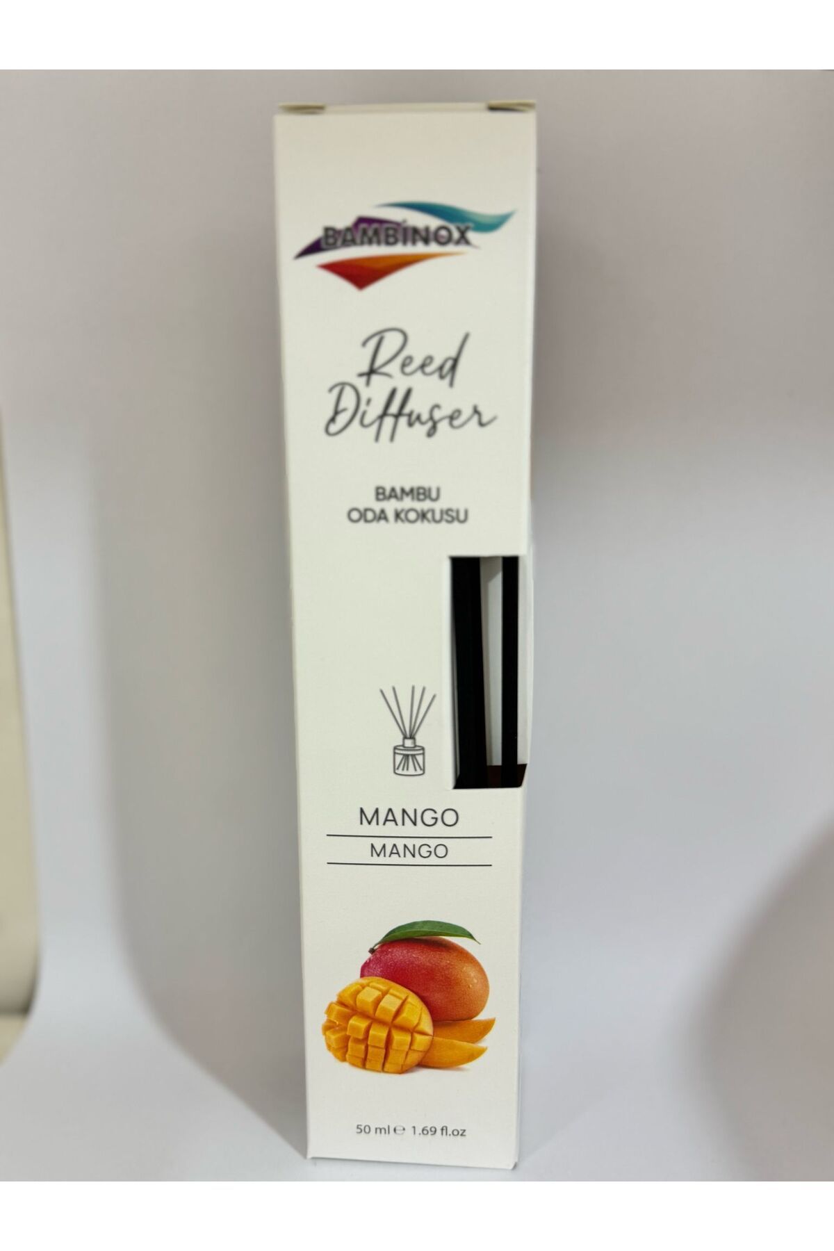 SANES Çubuklu Oda Kokusu Mango 50Ml Çubuklu