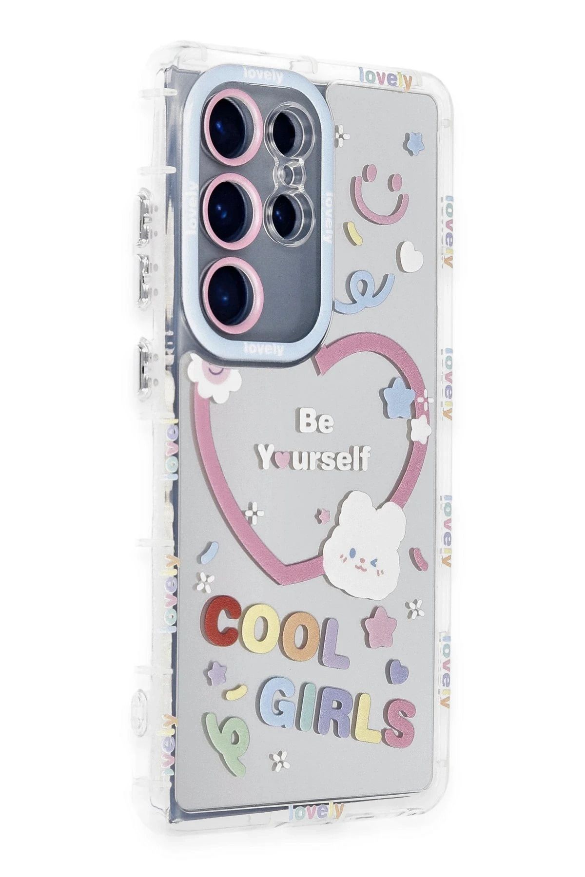 NewFace Samsung Galaxy S24 Ultra Kılıf Reflexion Desenli Kapak - Desen 1 BSTMY