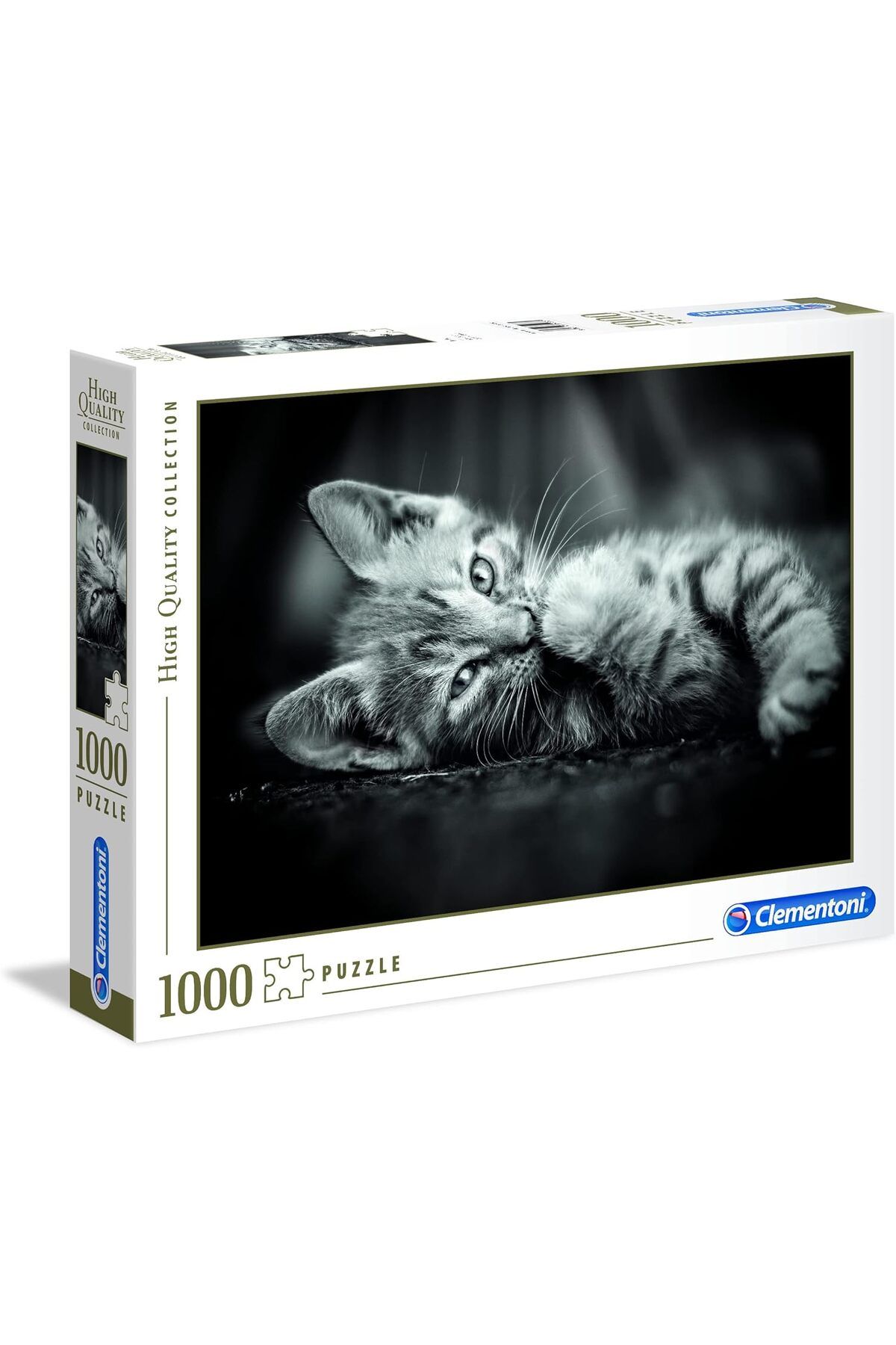 CLEMENTONI Kedi Yavruları 1000 Parça High Quality Collection Yetişkin Puzzle Kitty Clemkit