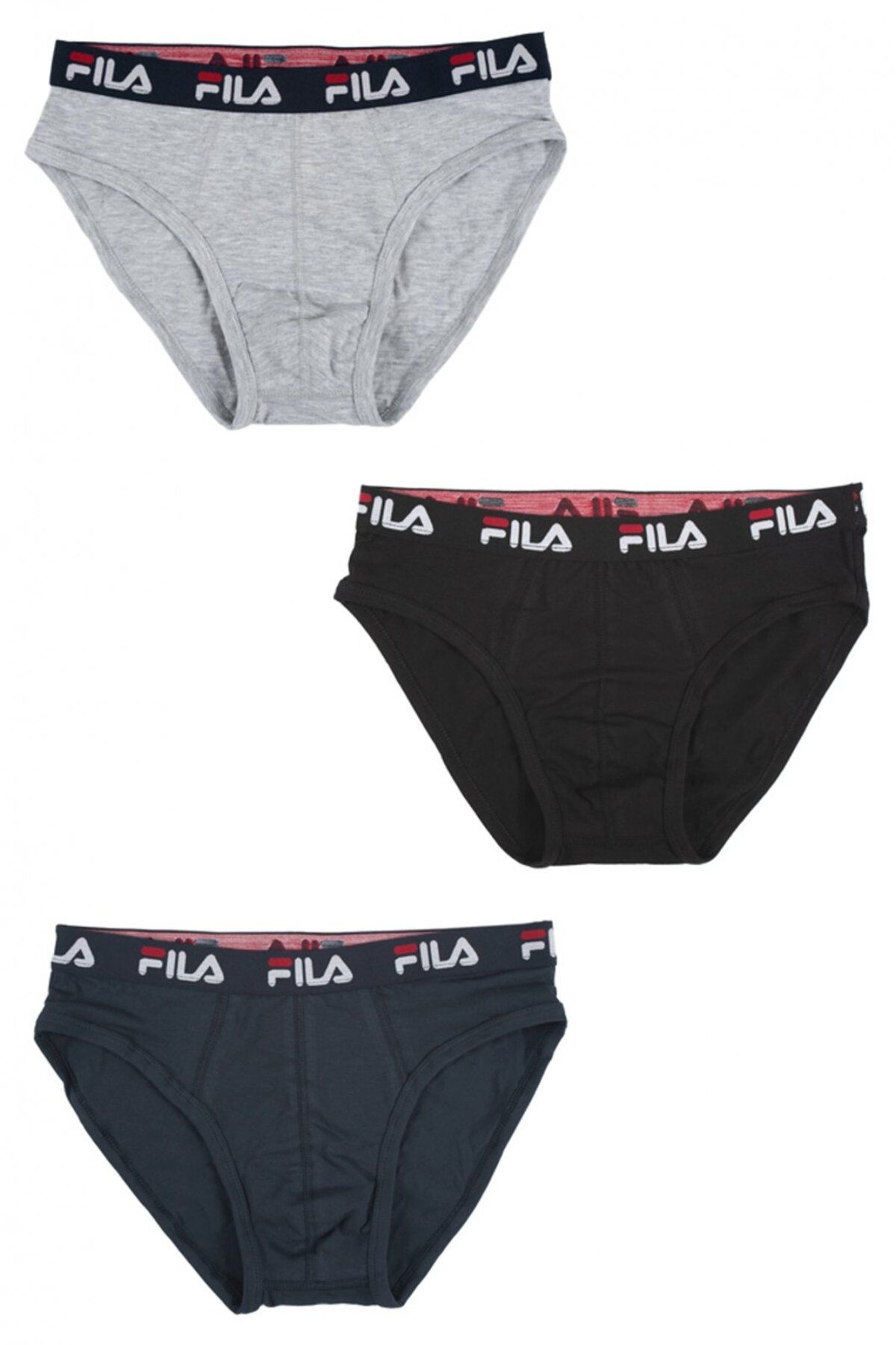 Fila-Set of 3 pairs of Fila briefs FU5233 Multicolor M INTL 1