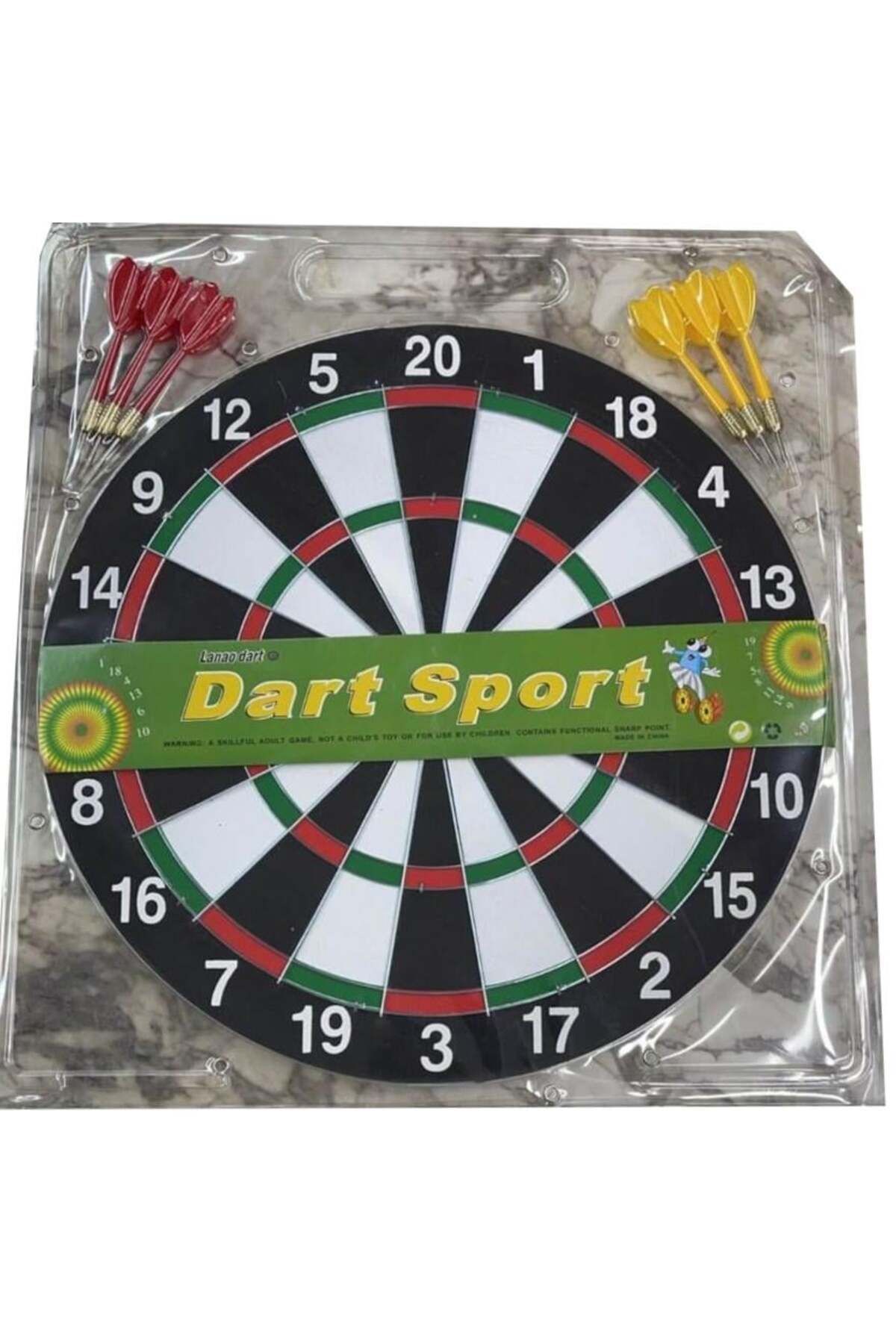 Dart 6 Oklu Çift Yön Kullanımlı 36,5 Cm