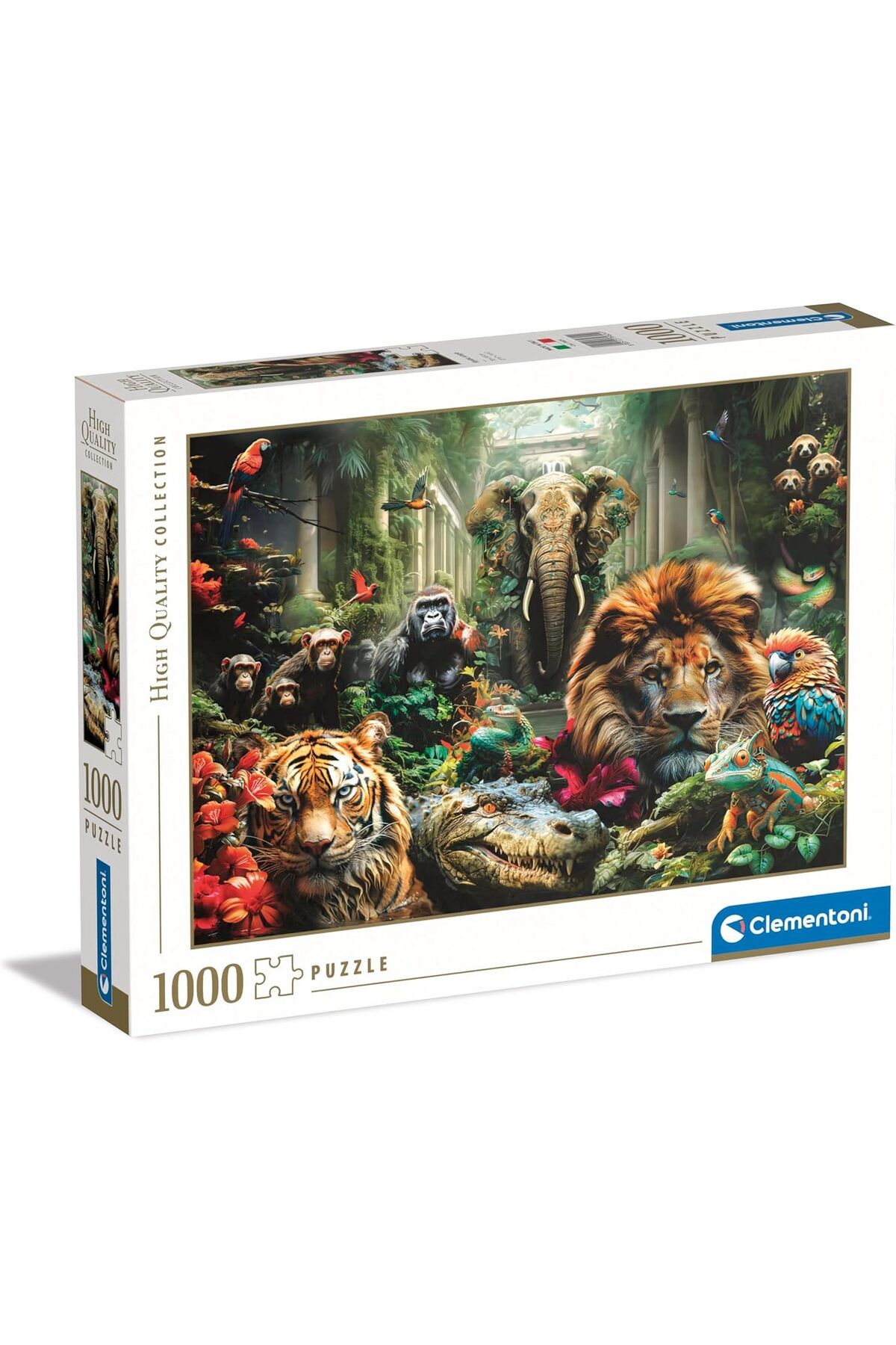 CLEMENTONI Mystic Jungle 1000 Parça High Quality Collection Yetişkin Puzzle