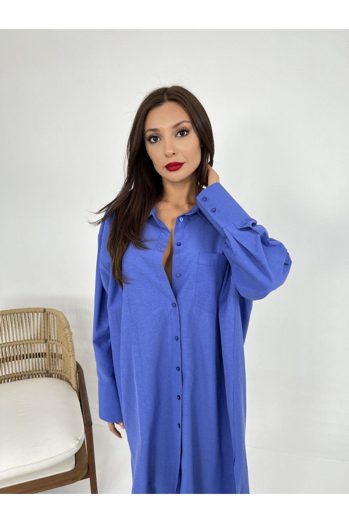 ARUZ MODA 5216 GÖMLEK-MOR
