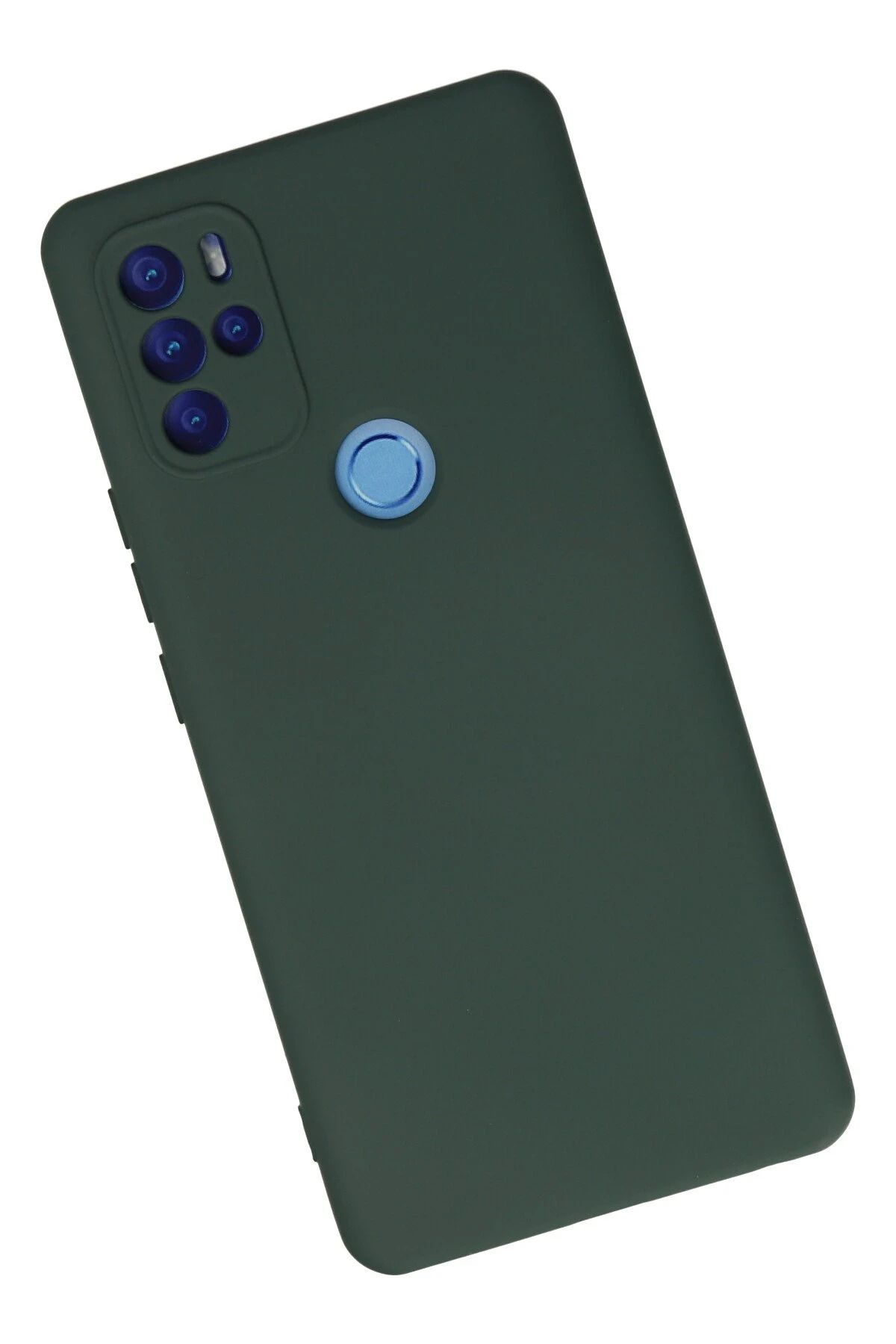 NewFace General Mobile GM 21 Pro uyumlu  Kılıf Nano içi Kadife Silikon - Koyu Yeşil BSTMY