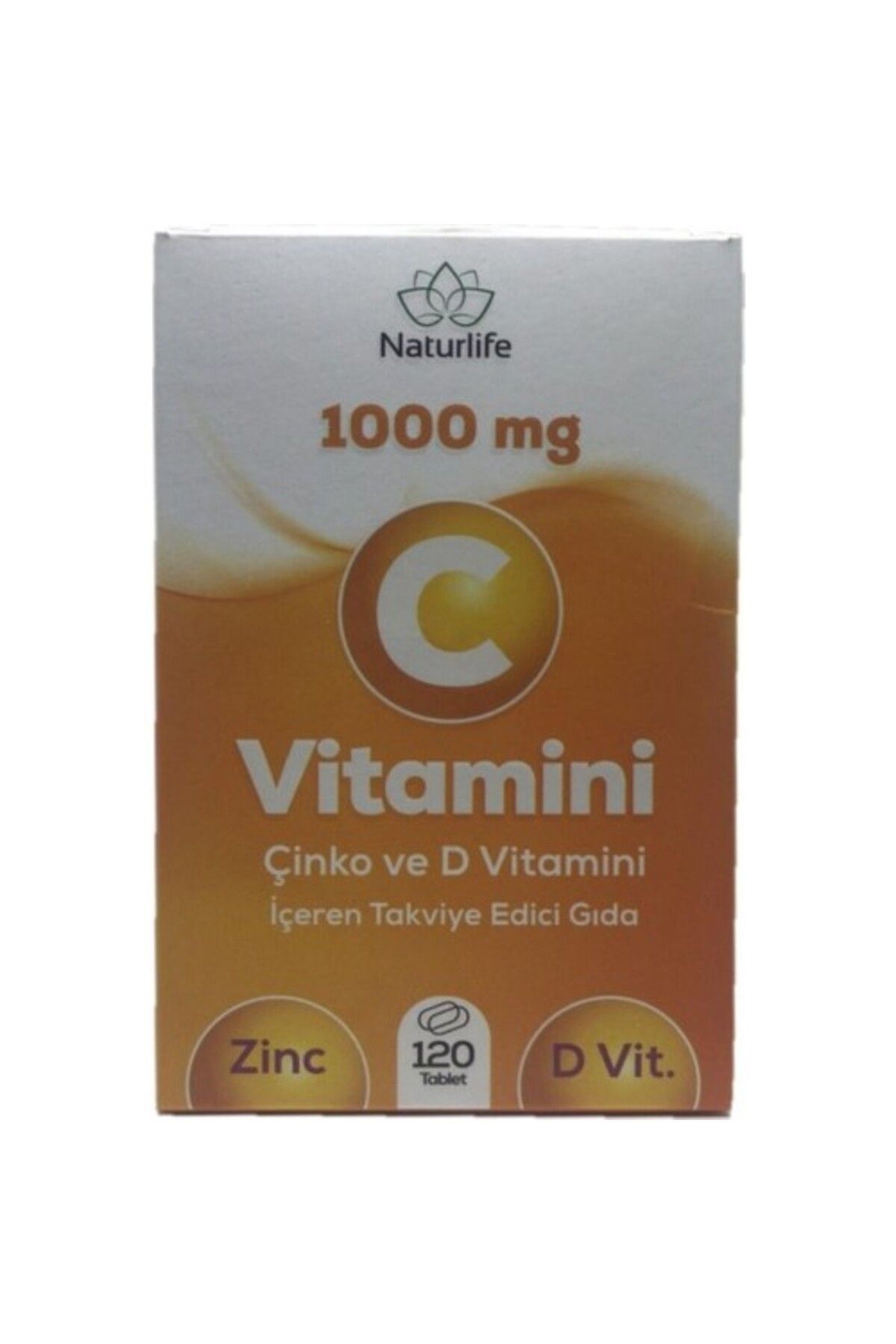 Naturelife Naturlife 1000 Mg C Vitamini Çinko Ve D Vitamini İteg 120 Tablet