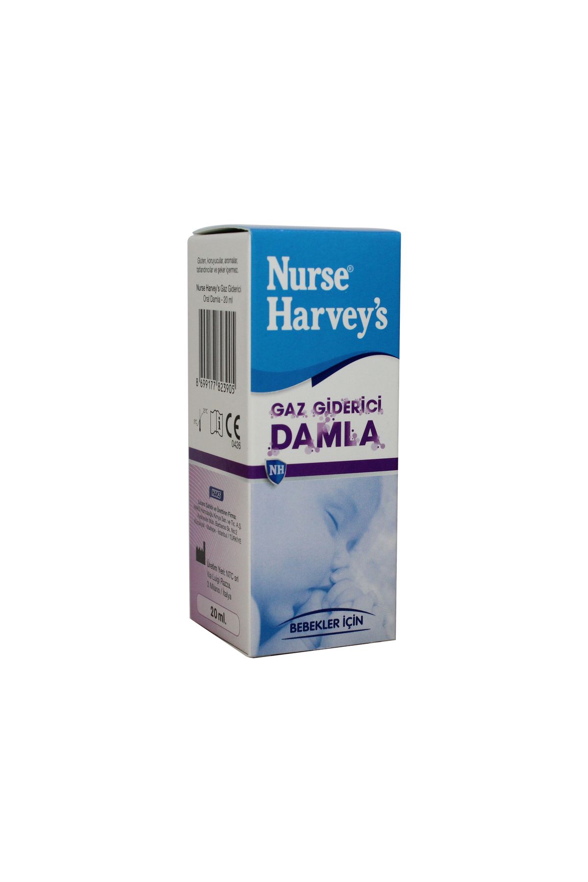 Nurse Harvey's Gaz Gıderıcı Damla 20 Ml.