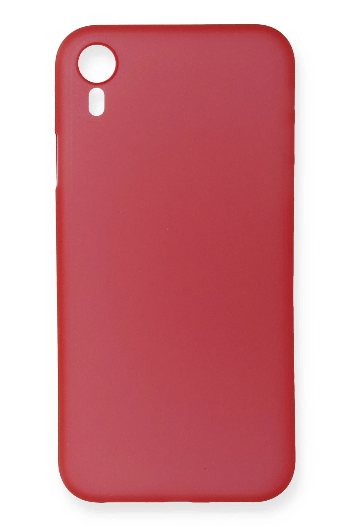NewFace iPhone XR Kılıf PP Ultra İnce Kapak - Kırmızı SVLRS