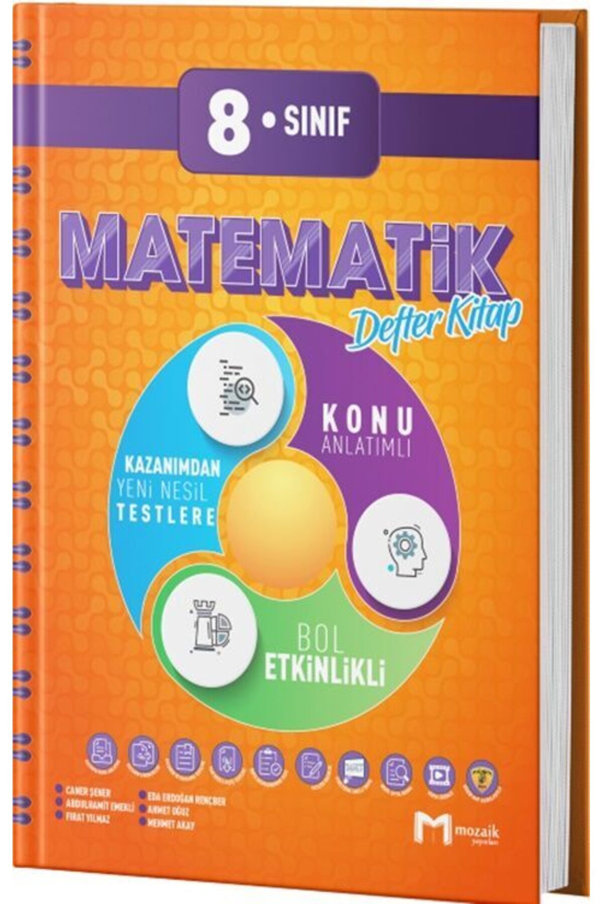 Mozaik Yayınları Mozaik Yayınları 8. Sınıf Matematik Defter Kitap