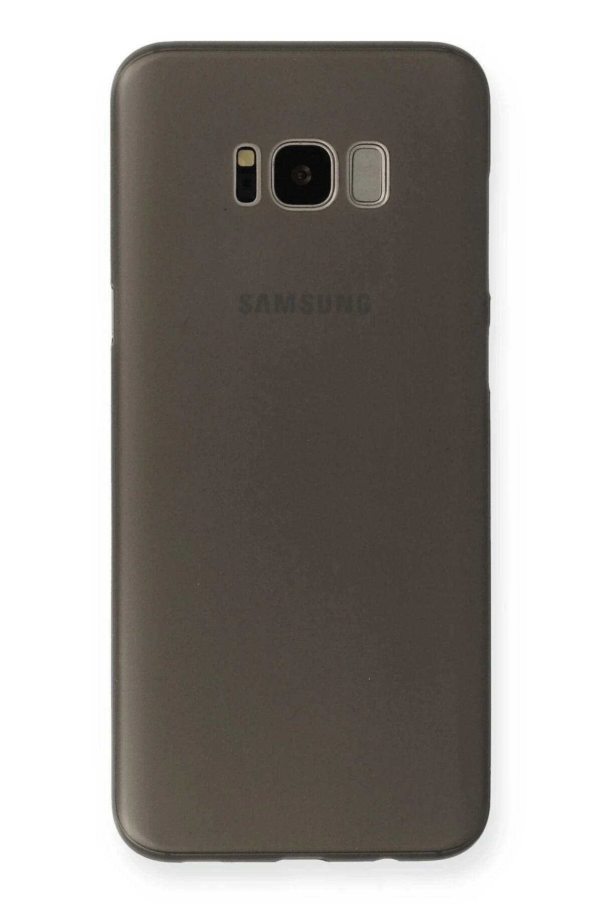 NewFace Samsung Galaxy S8 Plus Kılıf PP Ultra İnce Kapak - Gri BSTMY