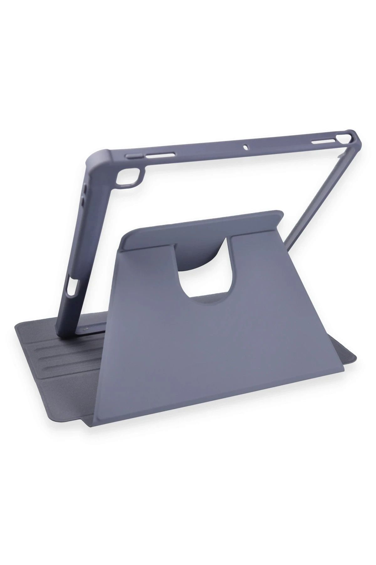 NewFace iPad 10.2 (7.nesil) Kılıf Starling 360 Kalemlikli Tablet Kılıf - Lila BSTMY