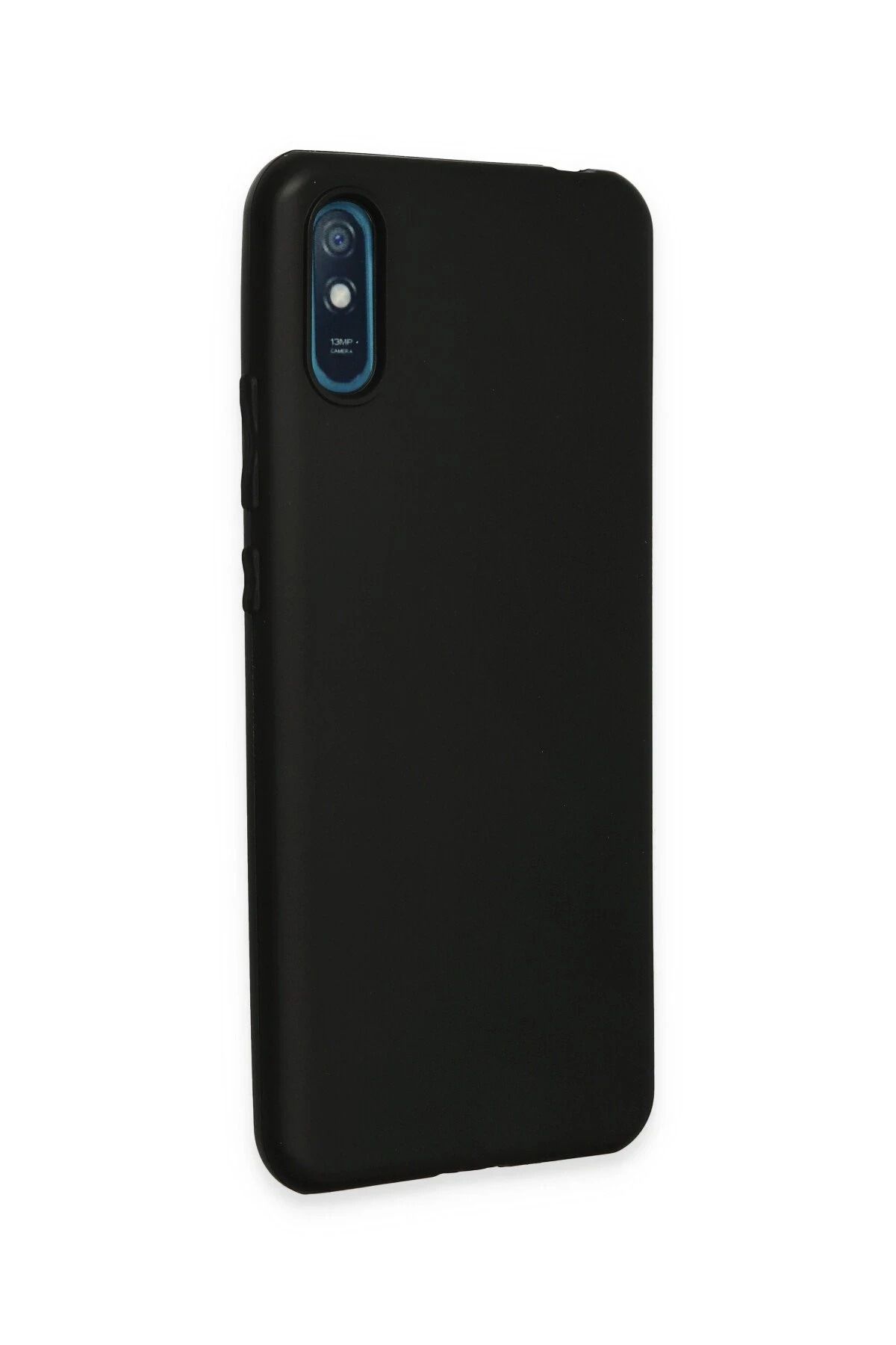 NewFace Xiaomi Redmi 9A Kılıf First Silikon - Siyah NRMSA