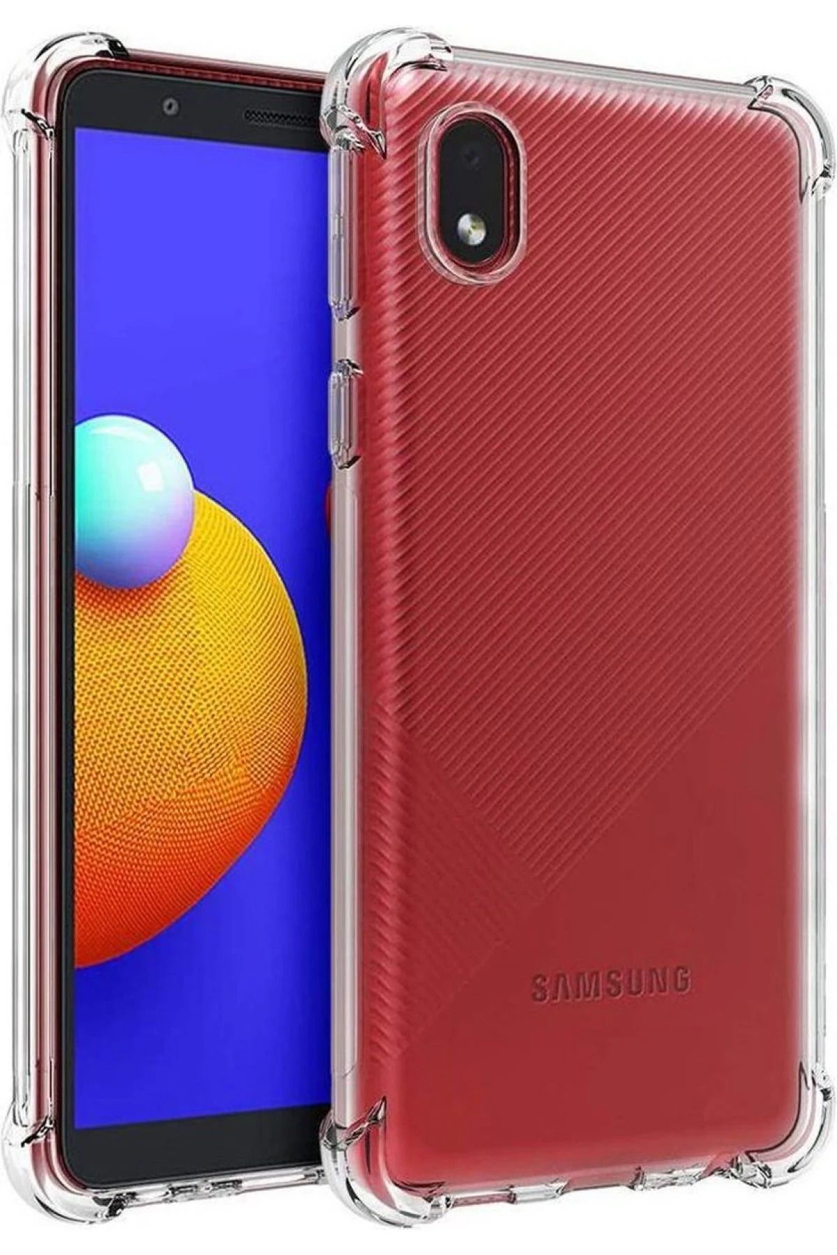 NewFace Samsung Galaxy A01 Core Kılıf Olex Tpu Silikon NRMSA