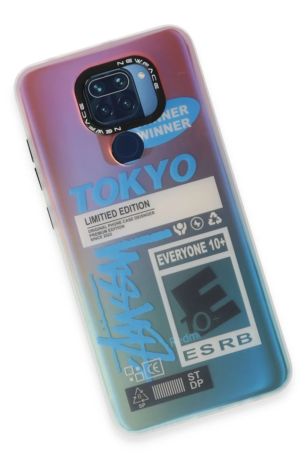 NewFace Xiaomi Redmi Note 9 Kılıf Estoril Desenli Kapak - Estoril - 1 SVLRS