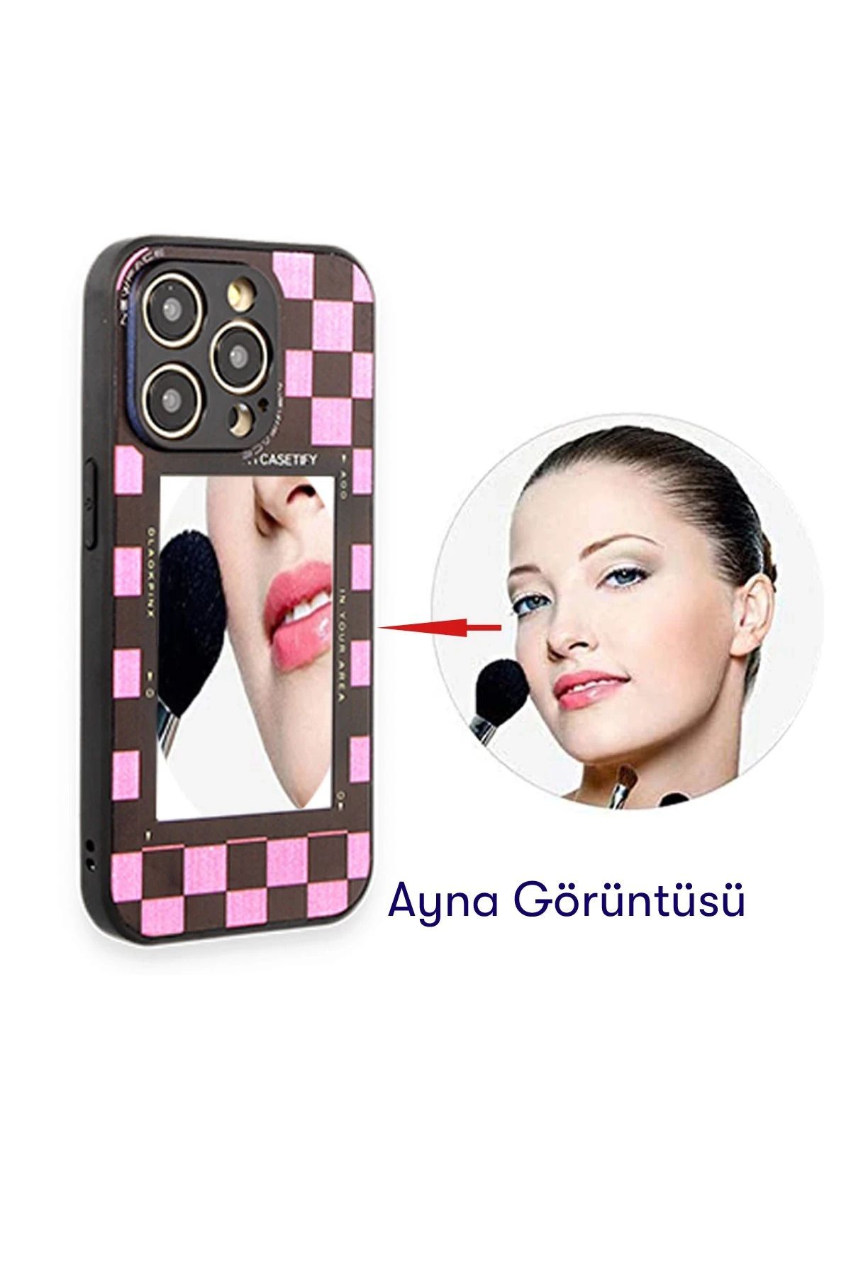 NewFace Samsung Galaxy A04 Kılıf Mirror Desenli Kapak - Mirror - 2 BSTMY