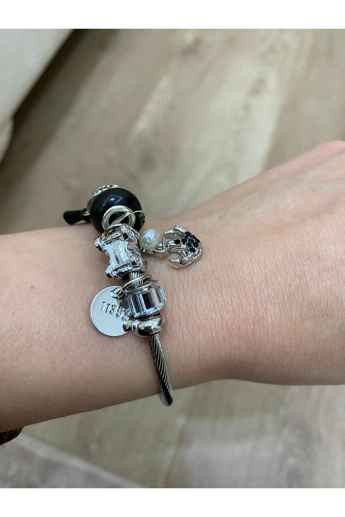 Tasarım Çelik pandora,mm bileklik