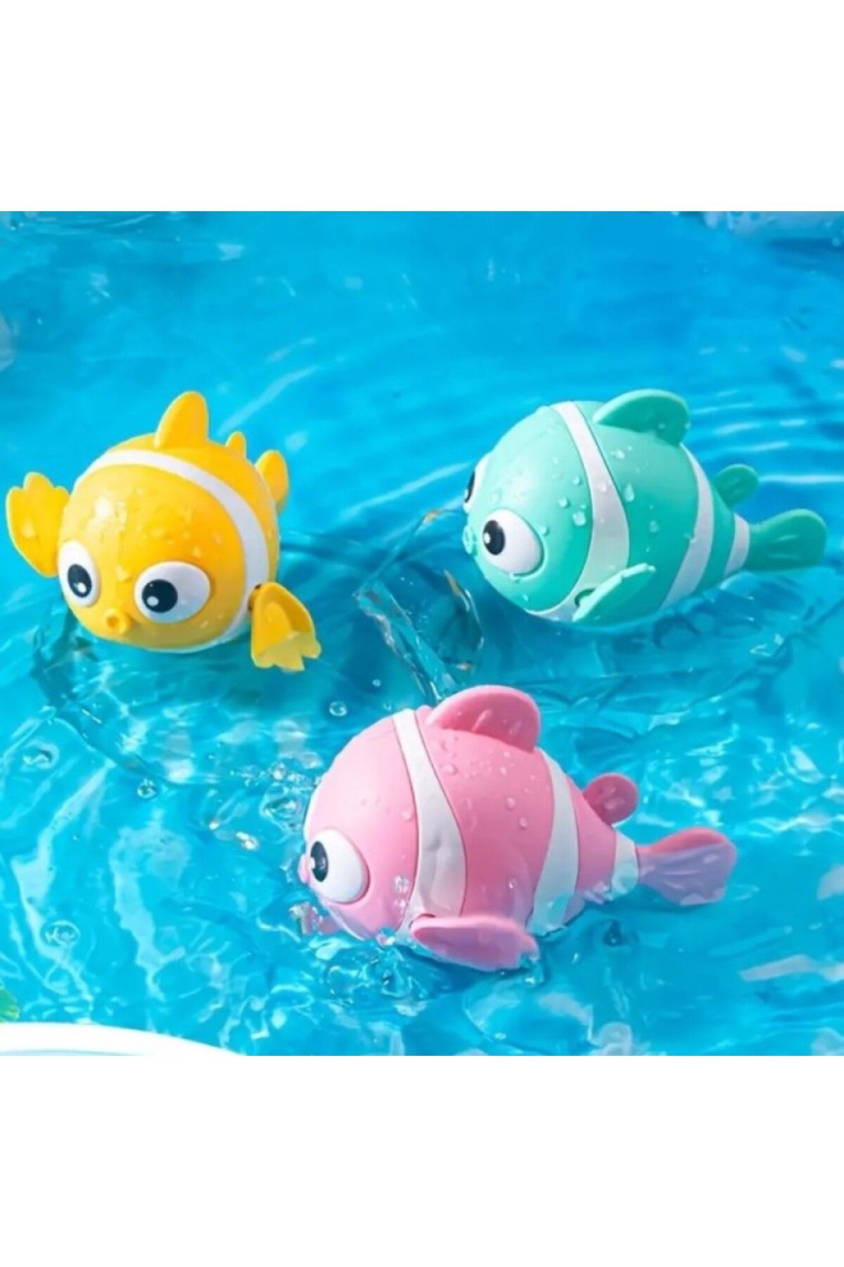 Por Favor Kurmalı Balık Bebek Banyo Oyuncağı
