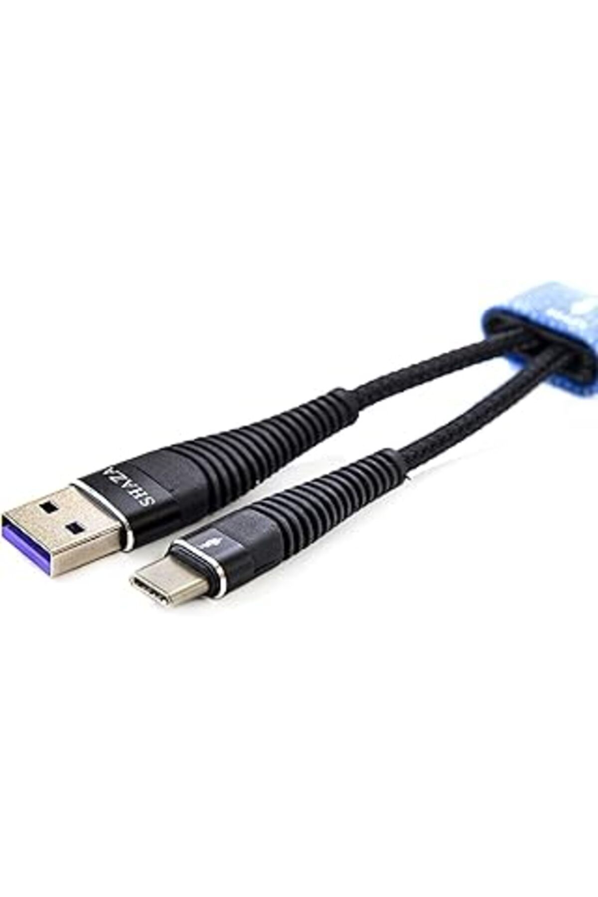 jupiter global bazaar Shaza Usb Type-C Pd 5A 100W Örgülü Hızlı Şarj Ve Data Kablosu 2 Metre