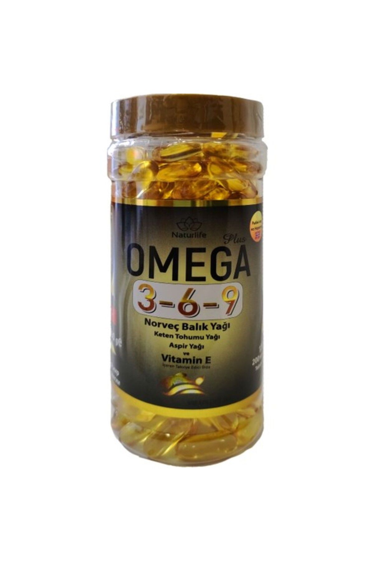 Naturelife Naturlıfe Omega 3-6-9 1300 Mg 200 Kapsül