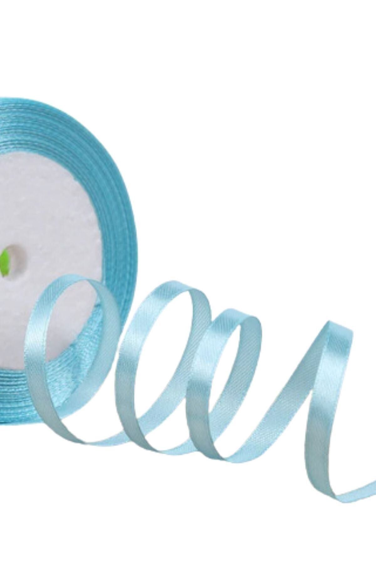 sesengo Saten Kurdele 6 mm Mint 70 Metre