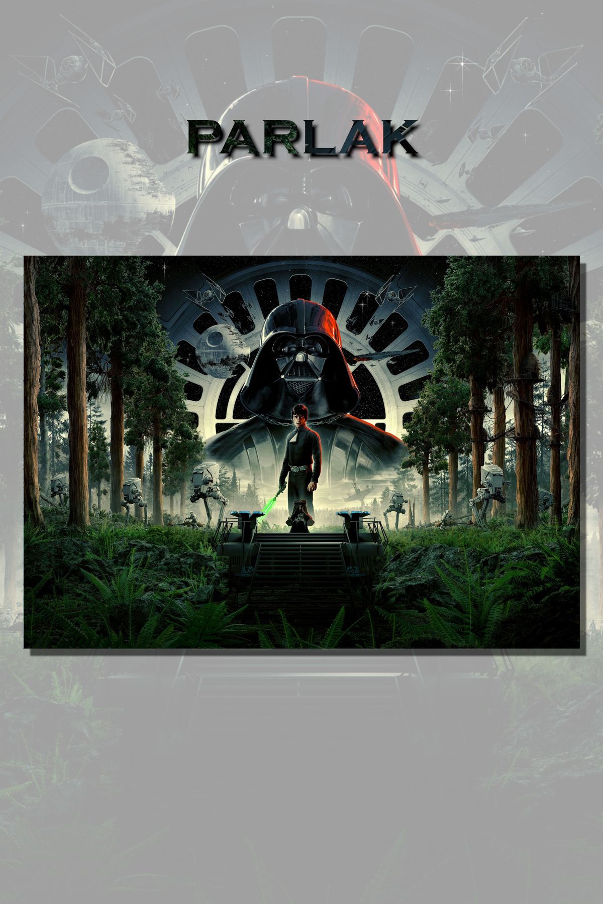 CALLWOOD Star Wars Çerçevesiz Film Tablo,Poster - Duvar Kağıdı Yüksek Kaliteli Baskı