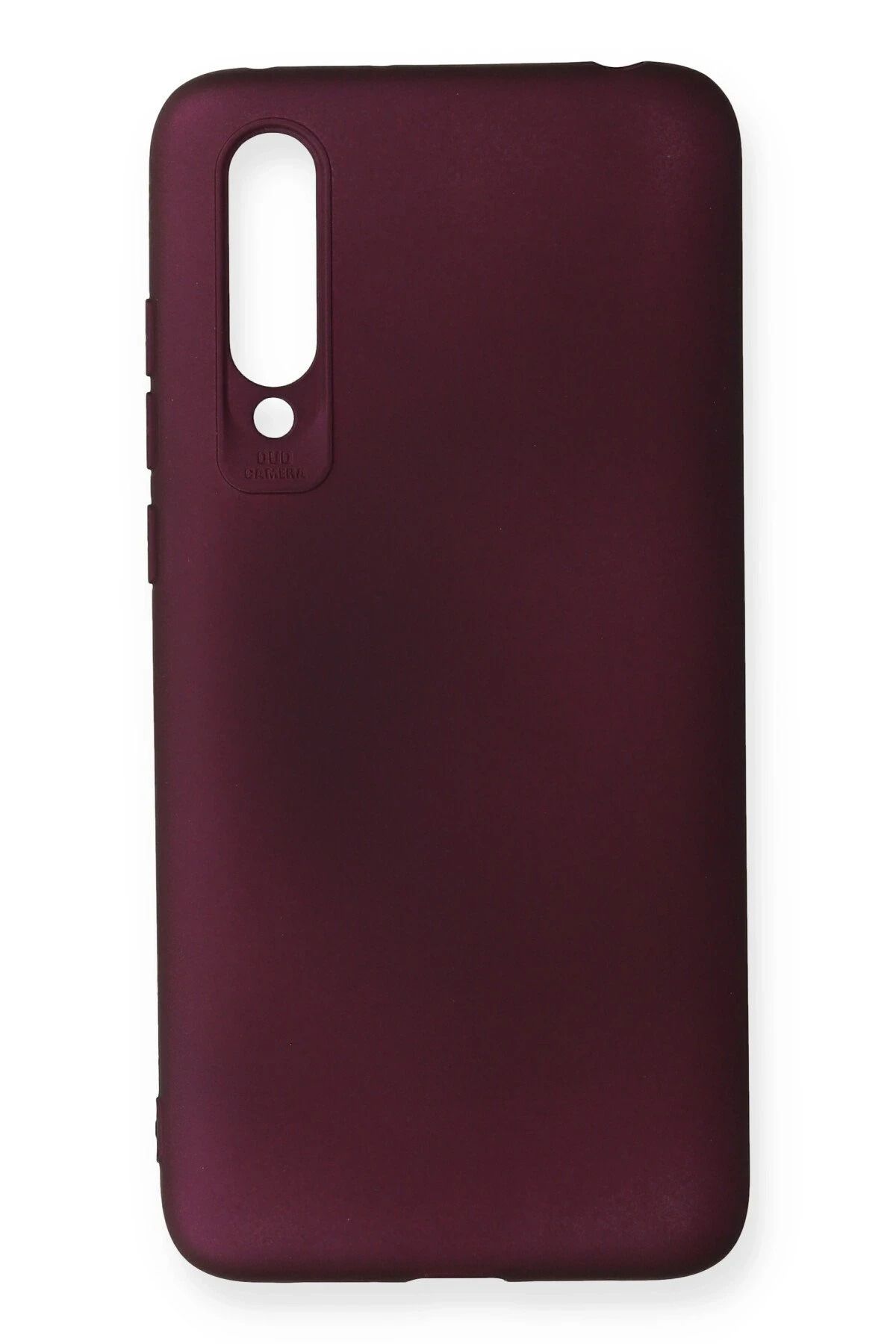 NewFace Xiaomi Mi 9 Lite Kılıf First Silikon - Mürdüm BSTMY