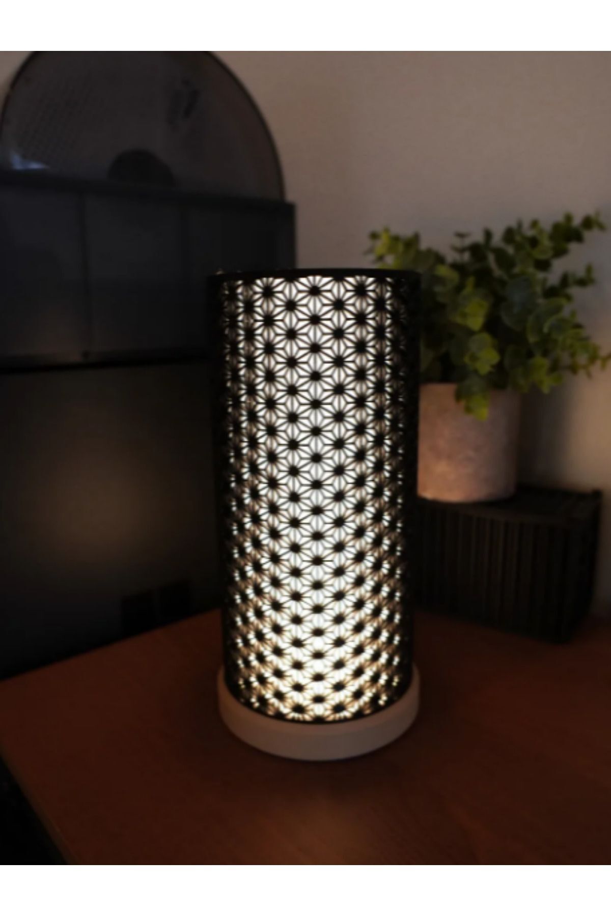 GRAT3D Japon Kumiko Tasarımlı Büyük Masa Lambası