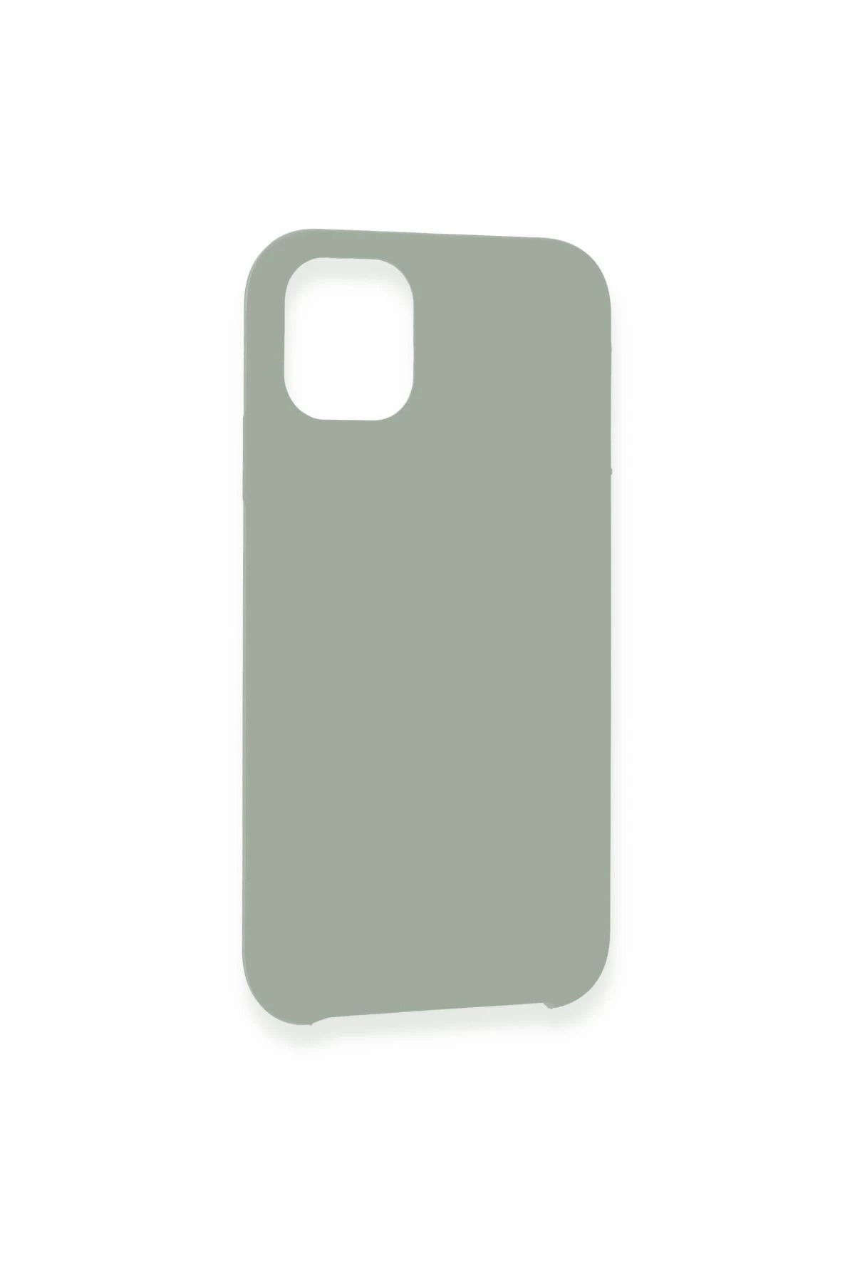 NewFace iPhone 12 Uyumlu Kılıf Lansman Legant Silikon - Açık Gri