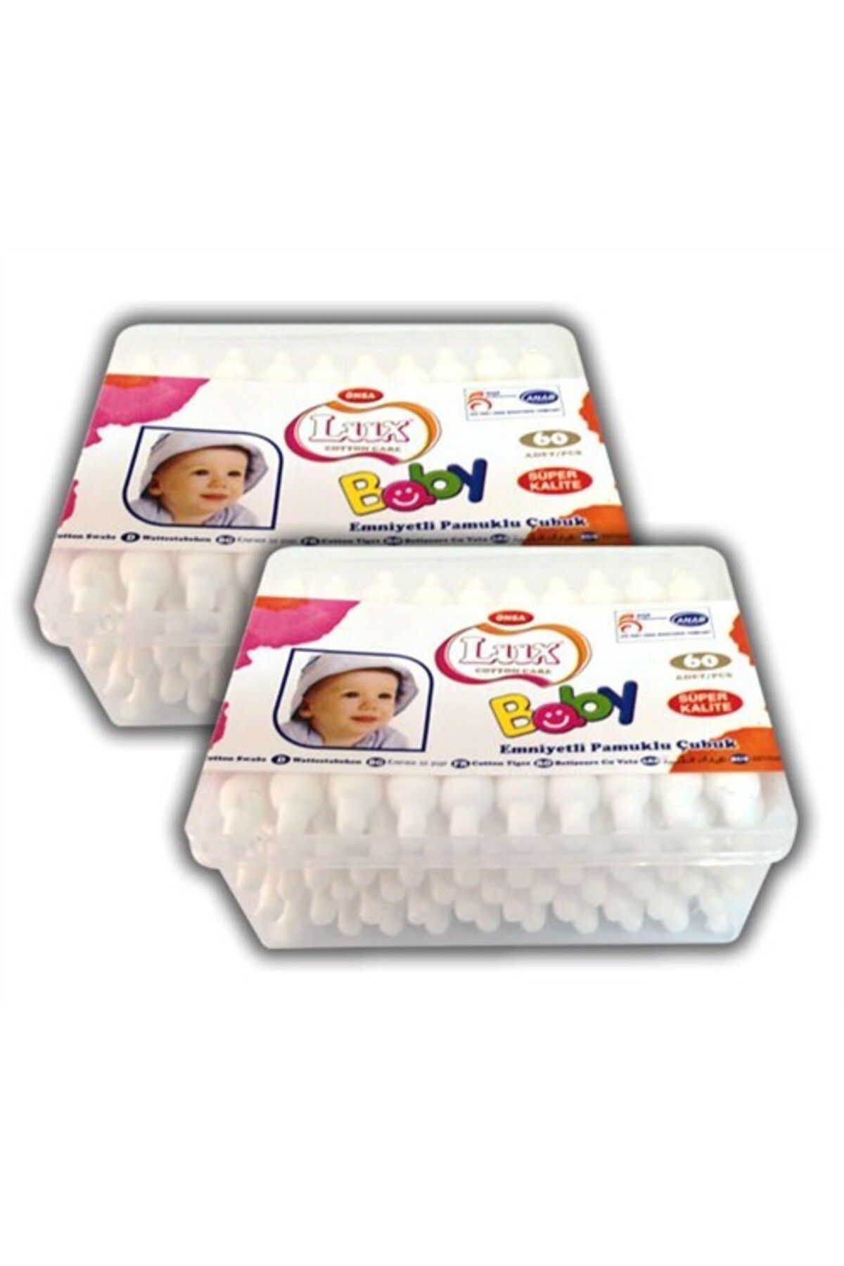 ALVİT Kulak Çubuğu Emniyetli Bebe 60 Li Lux