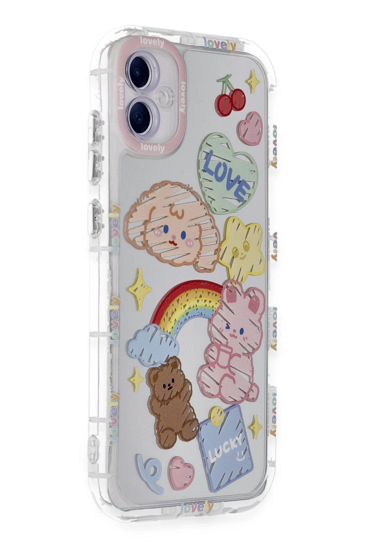 NewFace Samsung Galaxy A05 Kılıf Reflexion Desenli Kapak - Desen 4 BSTMY