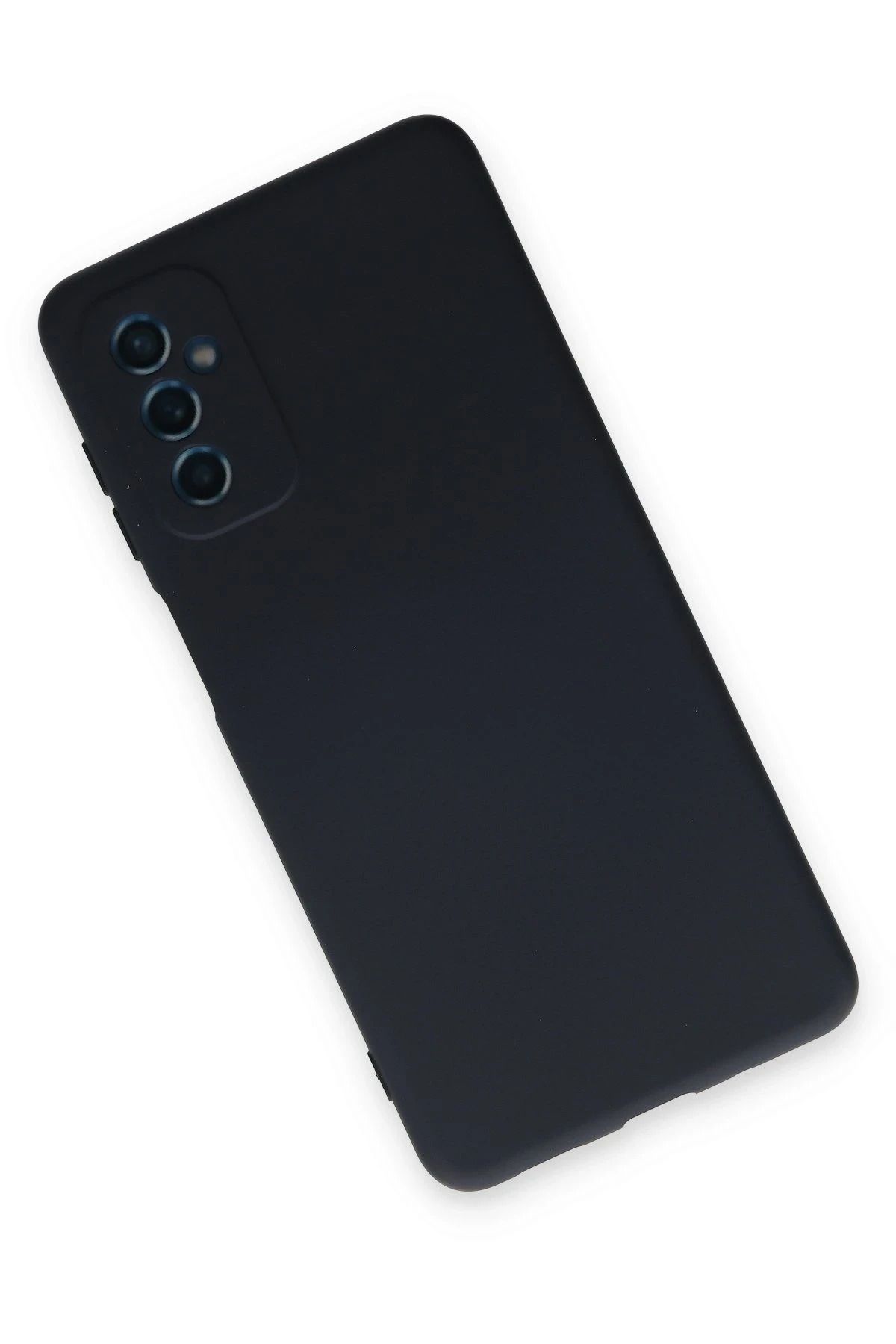 NewFace Galaxy M52 5G uyumlu Nano içi Kadife Silikon - Lacivert BSTMY