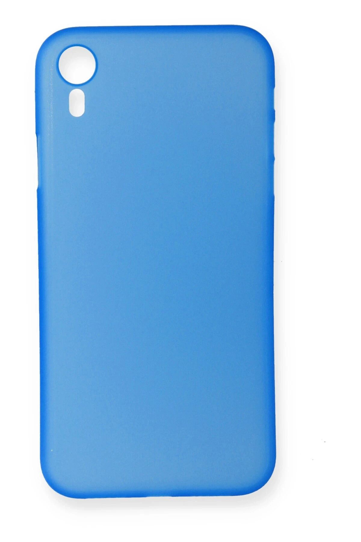 NewFace iPhone XR Kılıf PP Ultra İnce Kapak - Mavi BSTMY