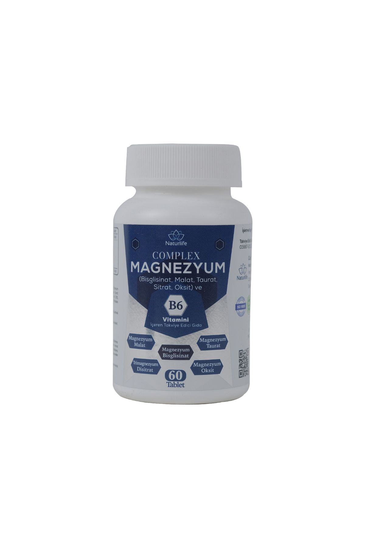 Naturelife Naturlife Complex Magnezyum Ve B6 Vitamini İteg 60 Tablet