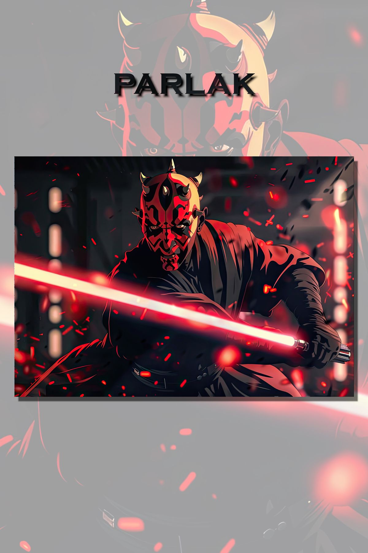 CALLWOOD Star Wars Çerçevesiz Film Tablo,Poster - Duvar Kağıdı Yüksek Kaliteli Baskı