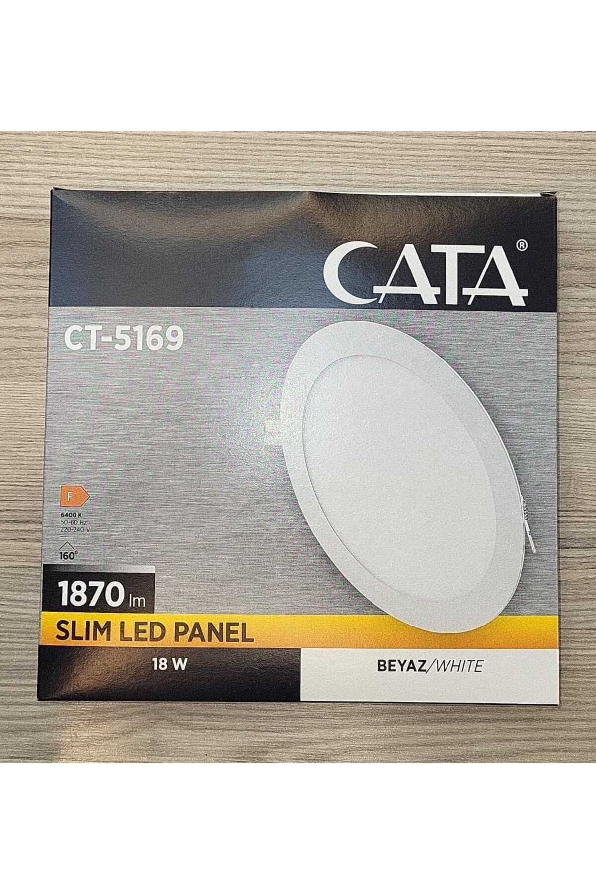 Cata CT-5169 18W. SLİM LED SPOT BEYAZ IŞIK 6500K