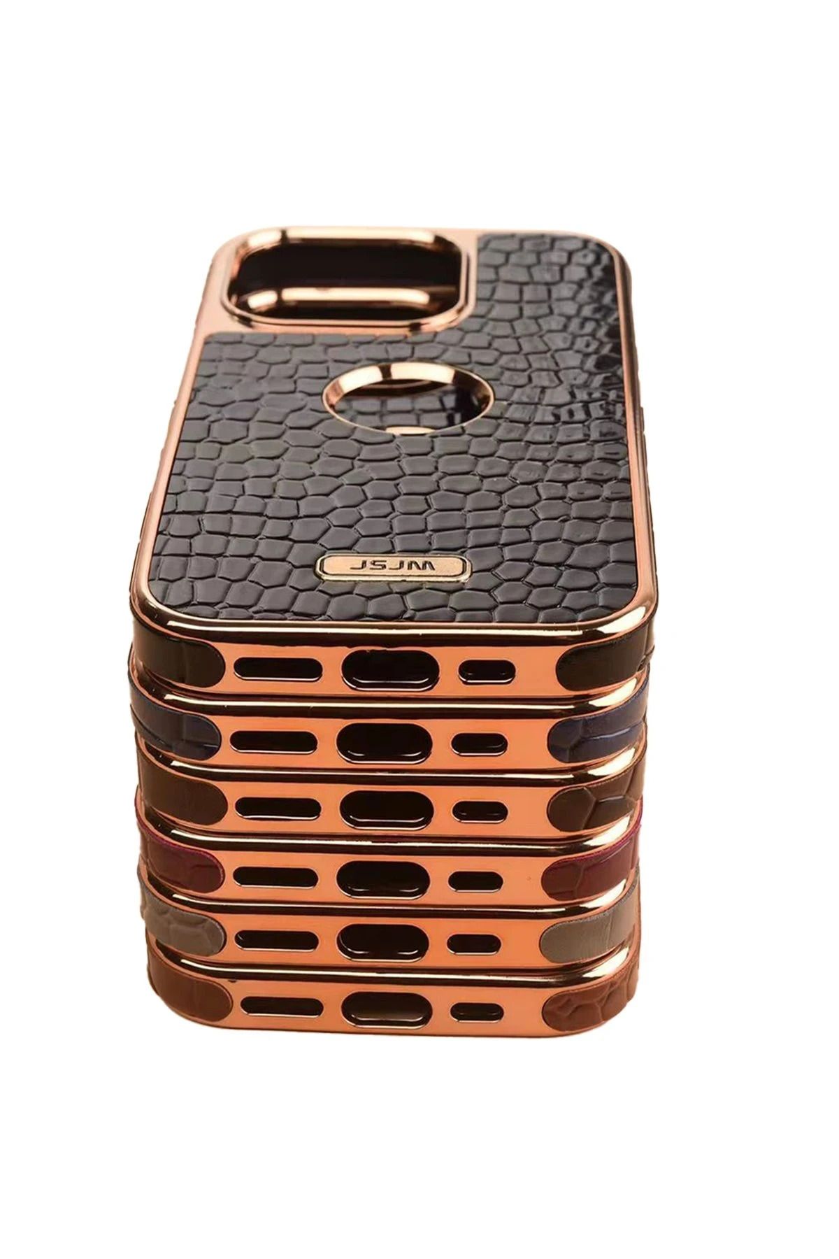 NewFace iPhone 14 Pro Kılıf Snake Kapak - Bordo BSTMY