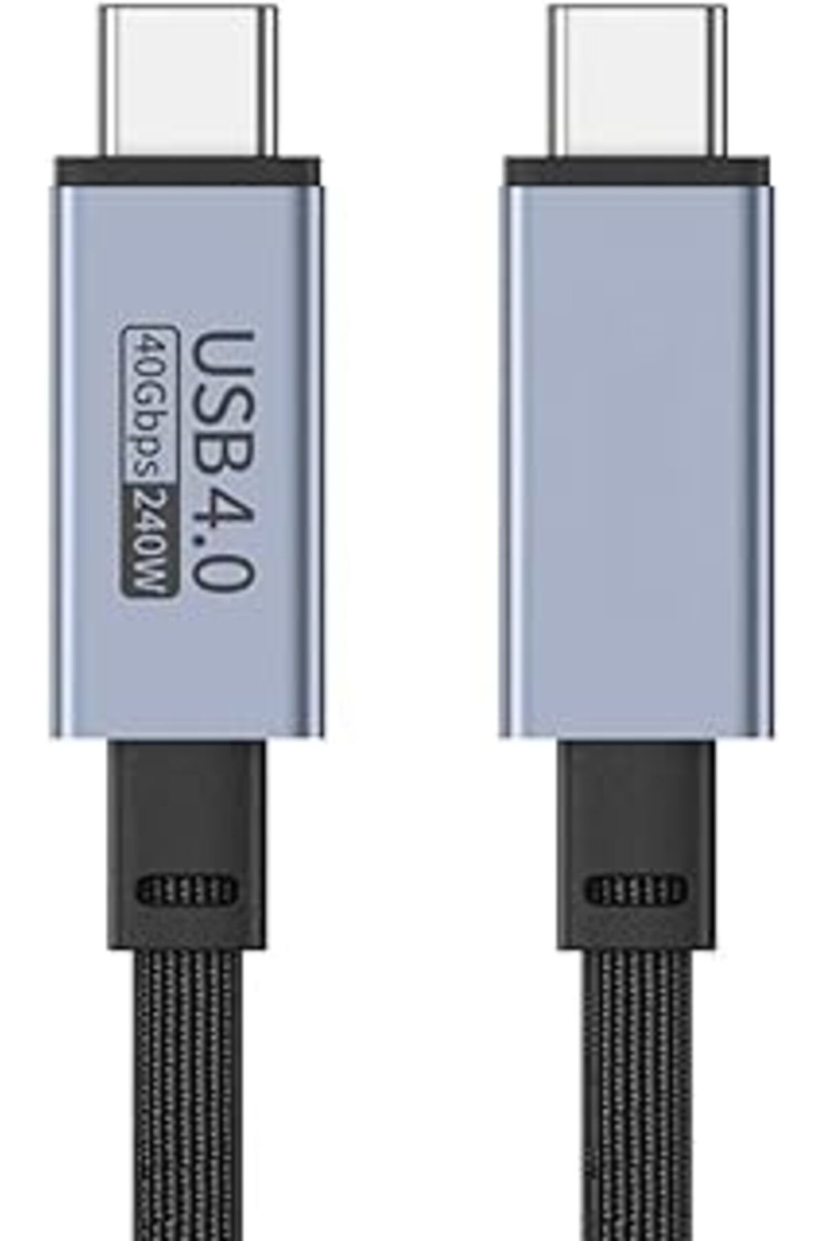 Pazarcan Polham Jasoz 1Mt 240W 4.0 Thunderbolt Type-C To Type-C Şarj, Data Ve 8K 60Hz Görüntü Aktarım Kablos