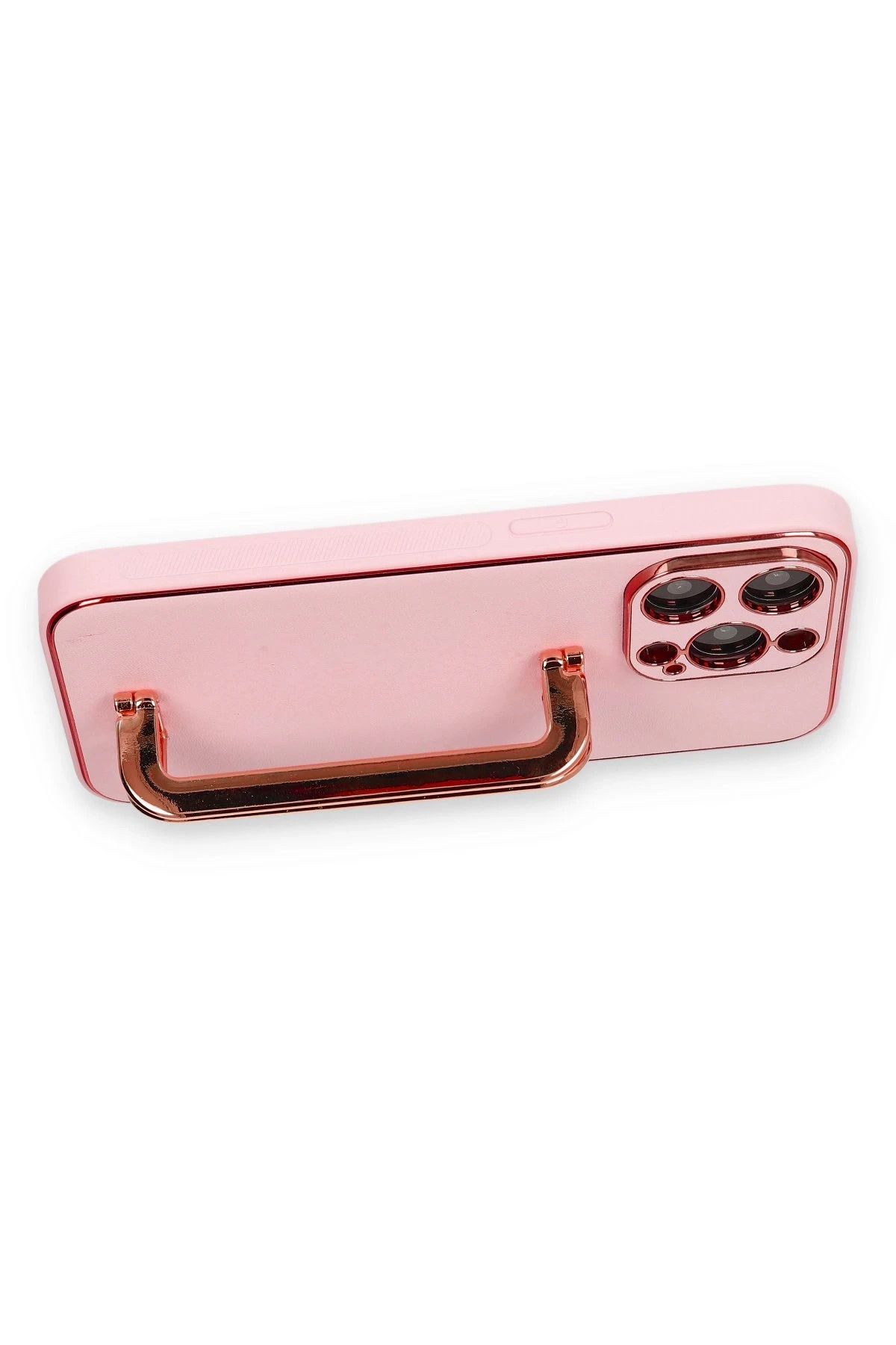 NewFace iPhone 13 Pro Max Kılıf Coco Elit Kapak - Pembe BSTMY