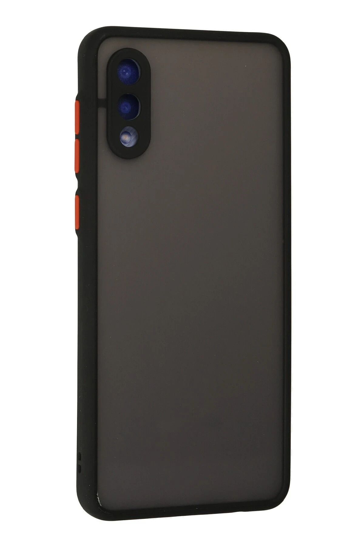 NewFace Samsung Galaxy A02 Kılıf Montreal Silikon Kapak - Siyah SVLRS