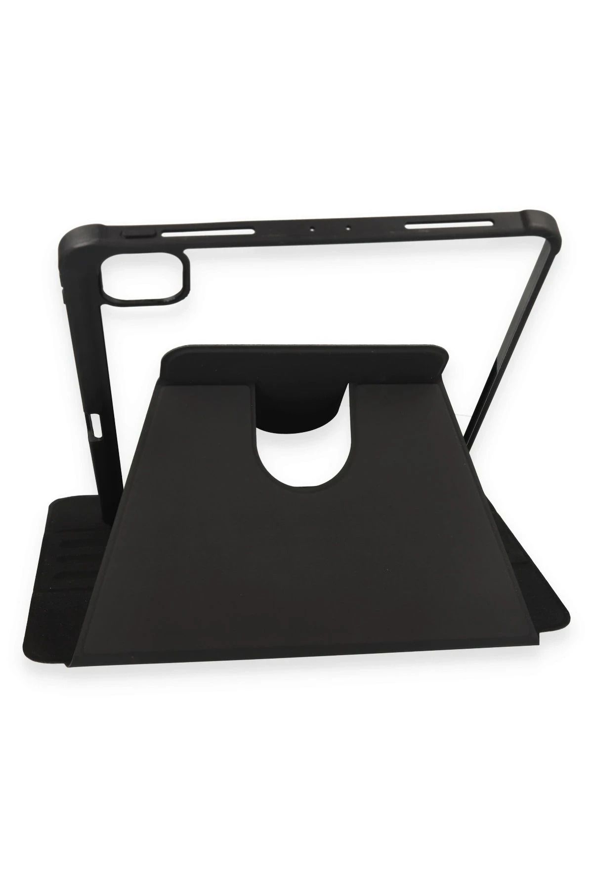 NewFace iPad Pro 11 (2021) Kılıf Starling 360 Kalemlikli Tablet Kılıf - Siyah BSTMY